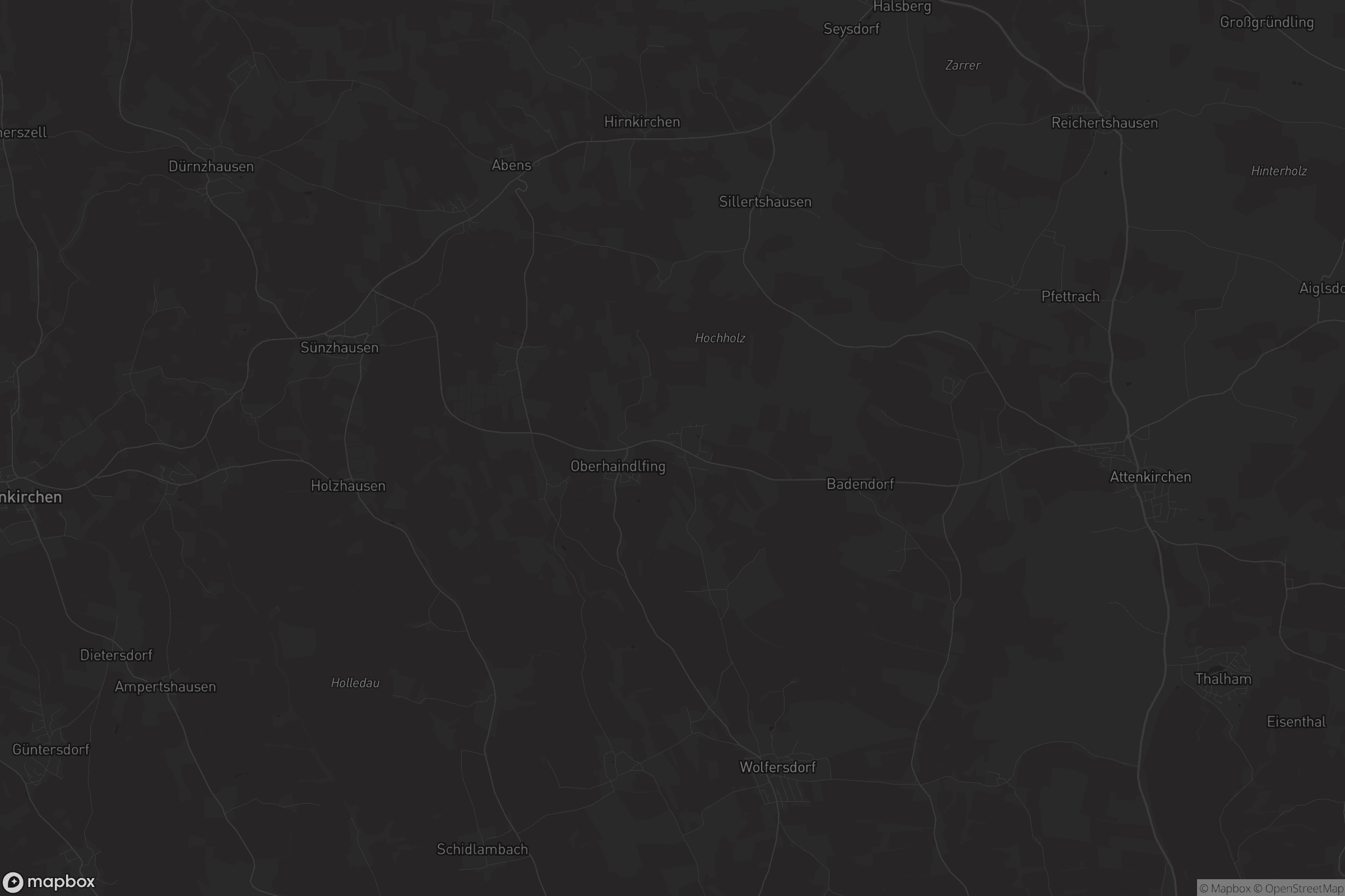 Karte von Unterhaindlfing