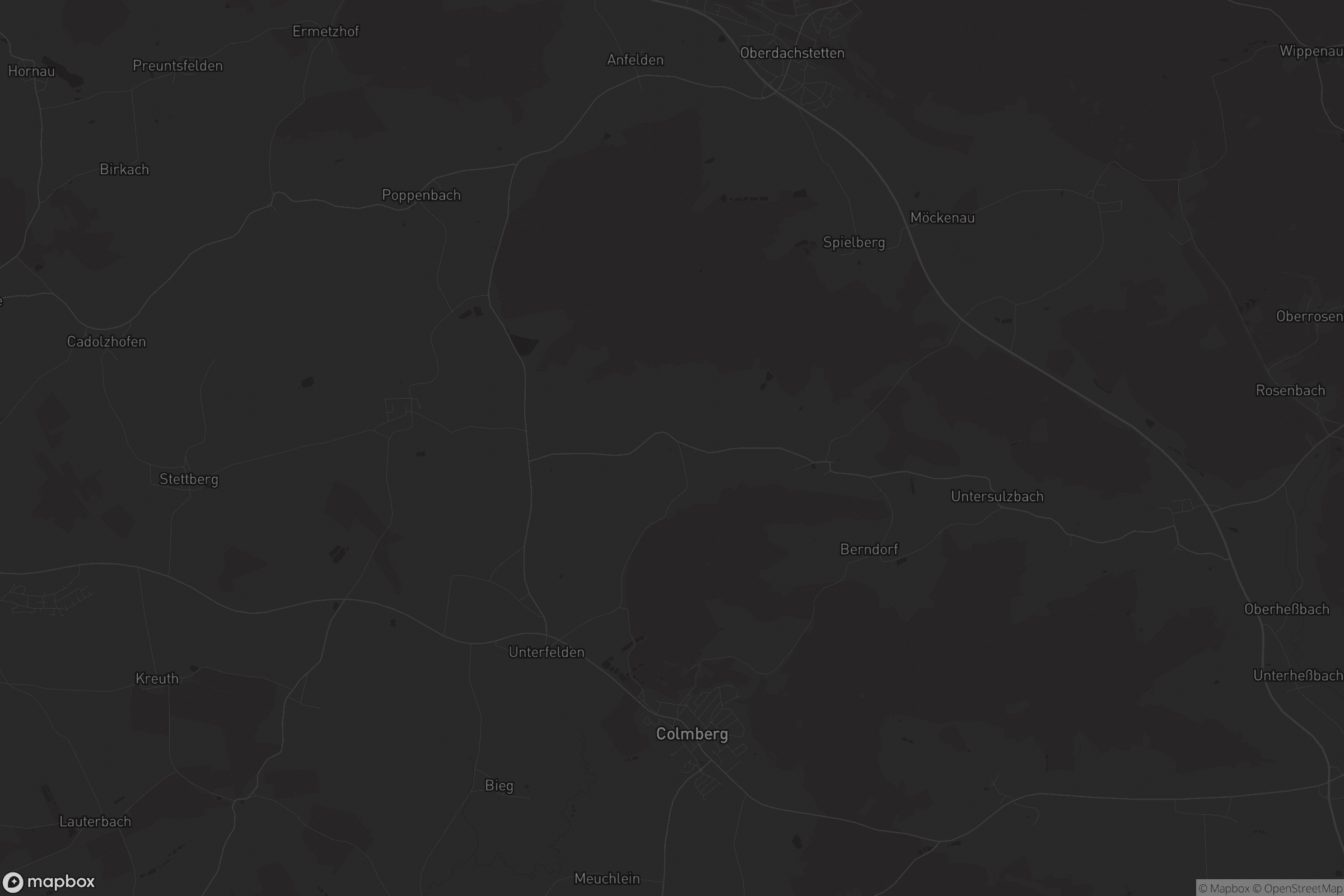 Karte von Unterhegenau