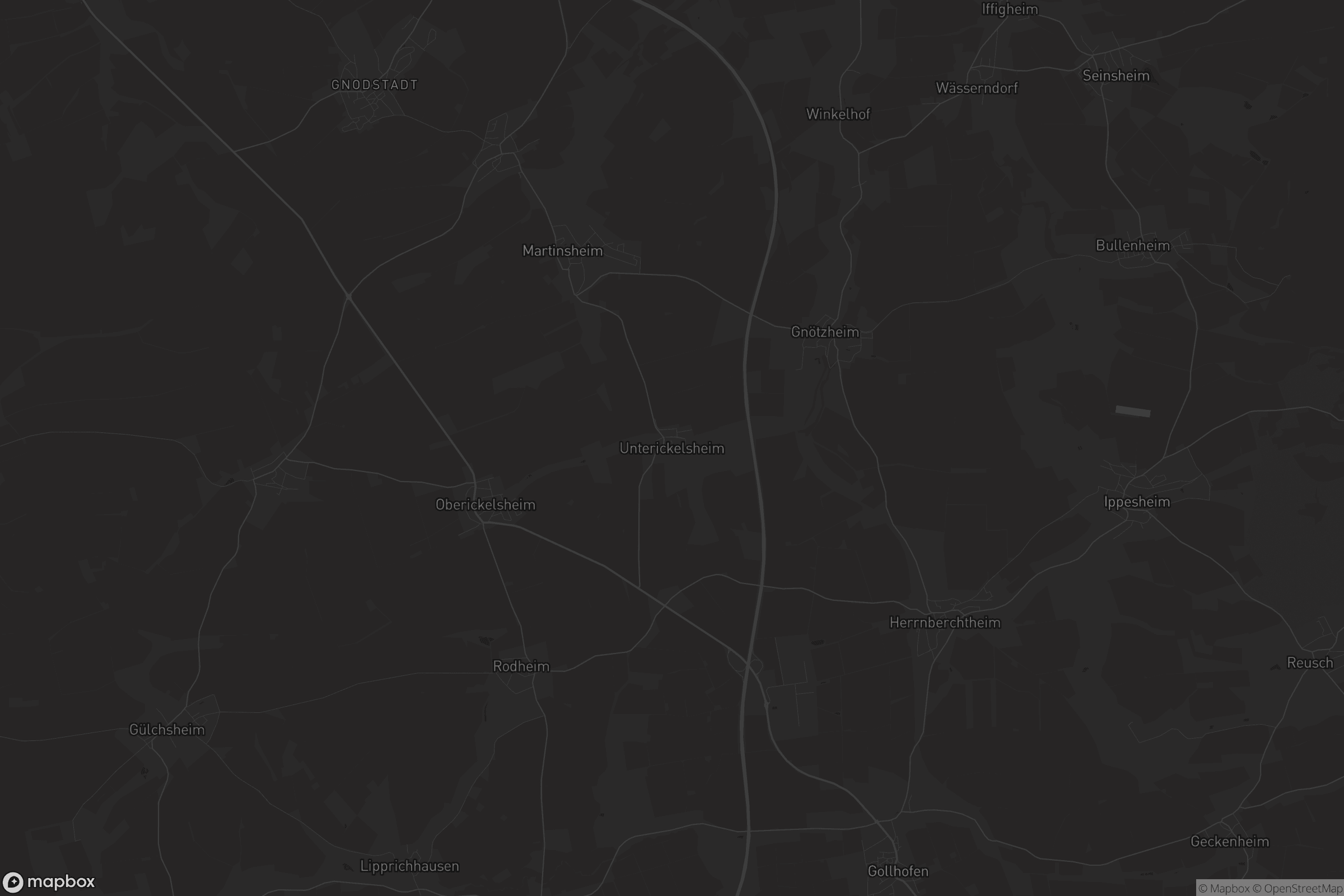 Karte von Unterickelsheim