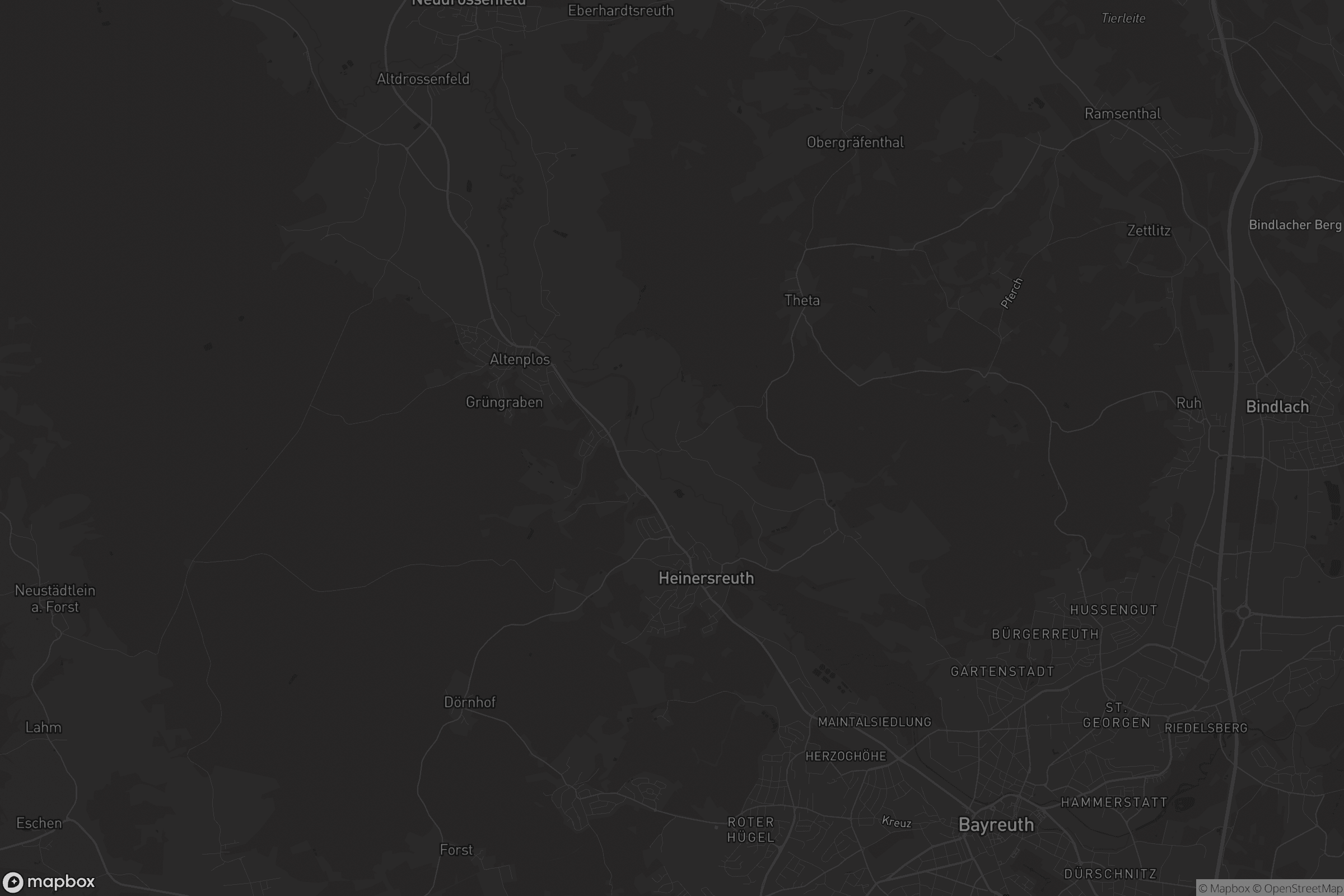 Karte von Unterkonnersreuth