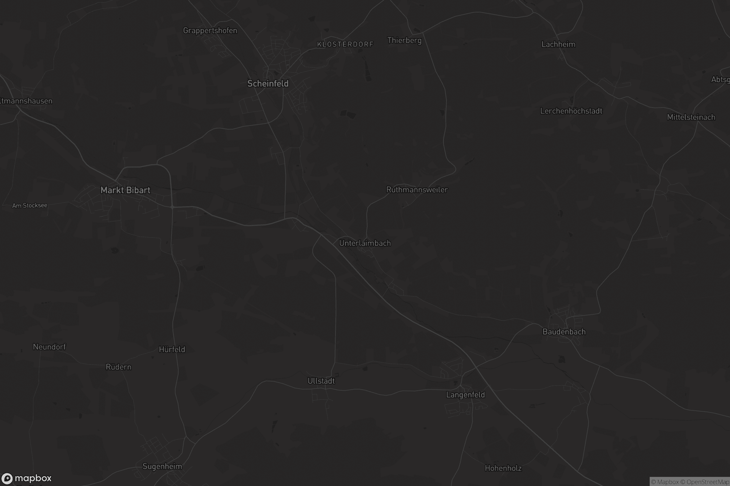 Karte von Unterlaimbach