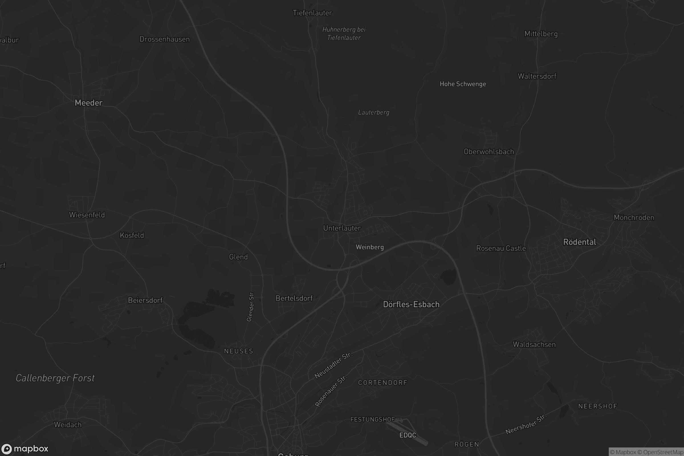 Karte von Unterlauter