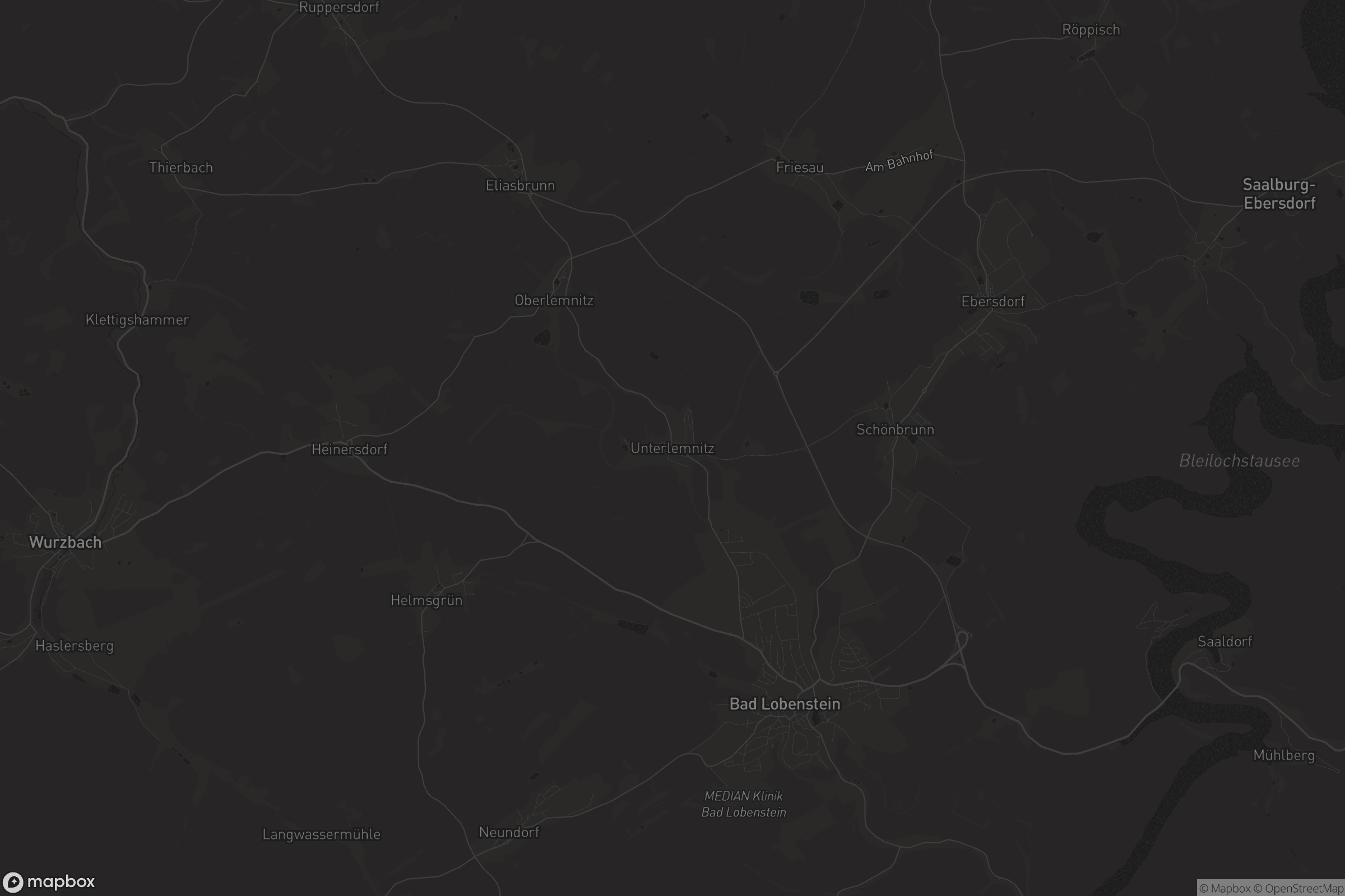 Karte von Unterlemnitz