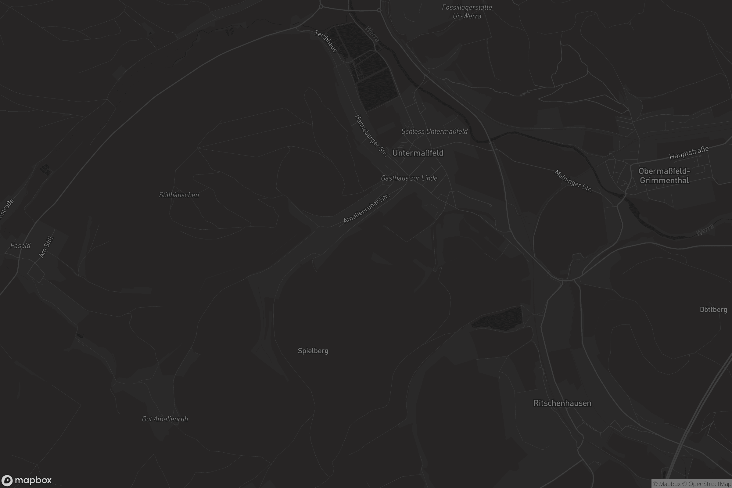 Karte von Untermaßfeld