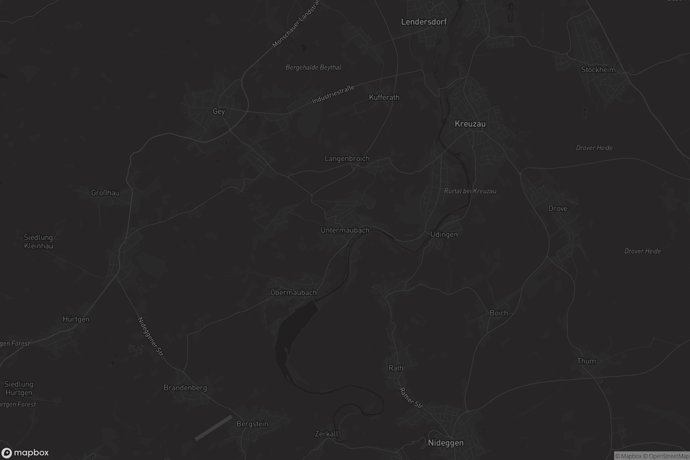 Karte von Untermaubach