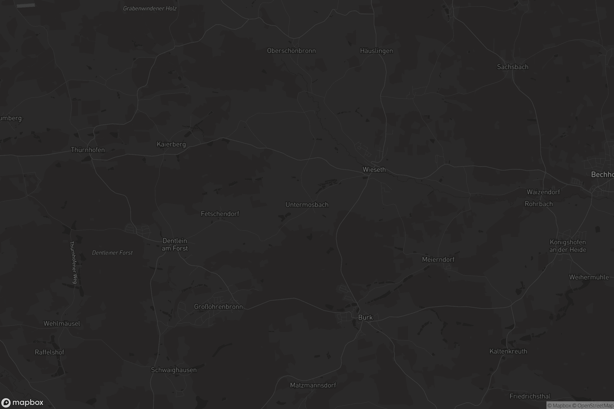 Karte von Untermosbach