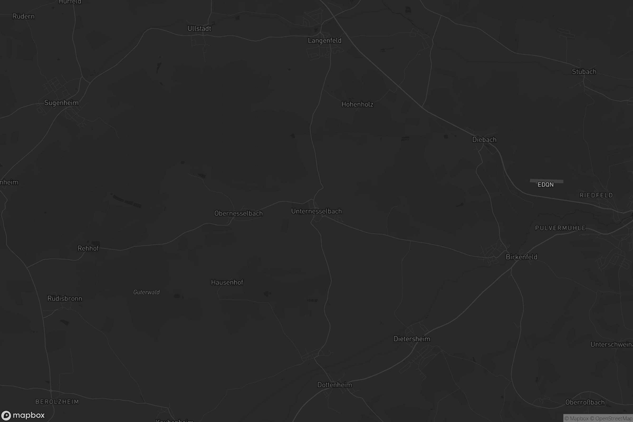 Karte von Unternesselbach