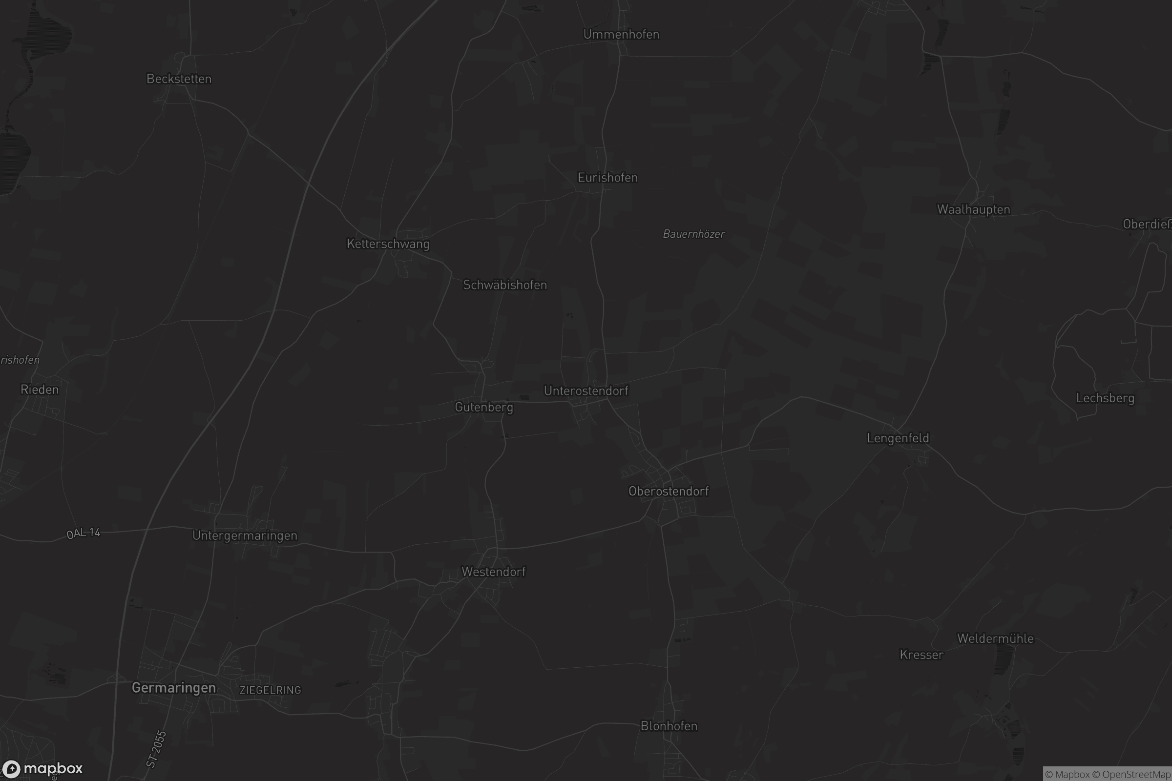 Karte von Unterostendorf