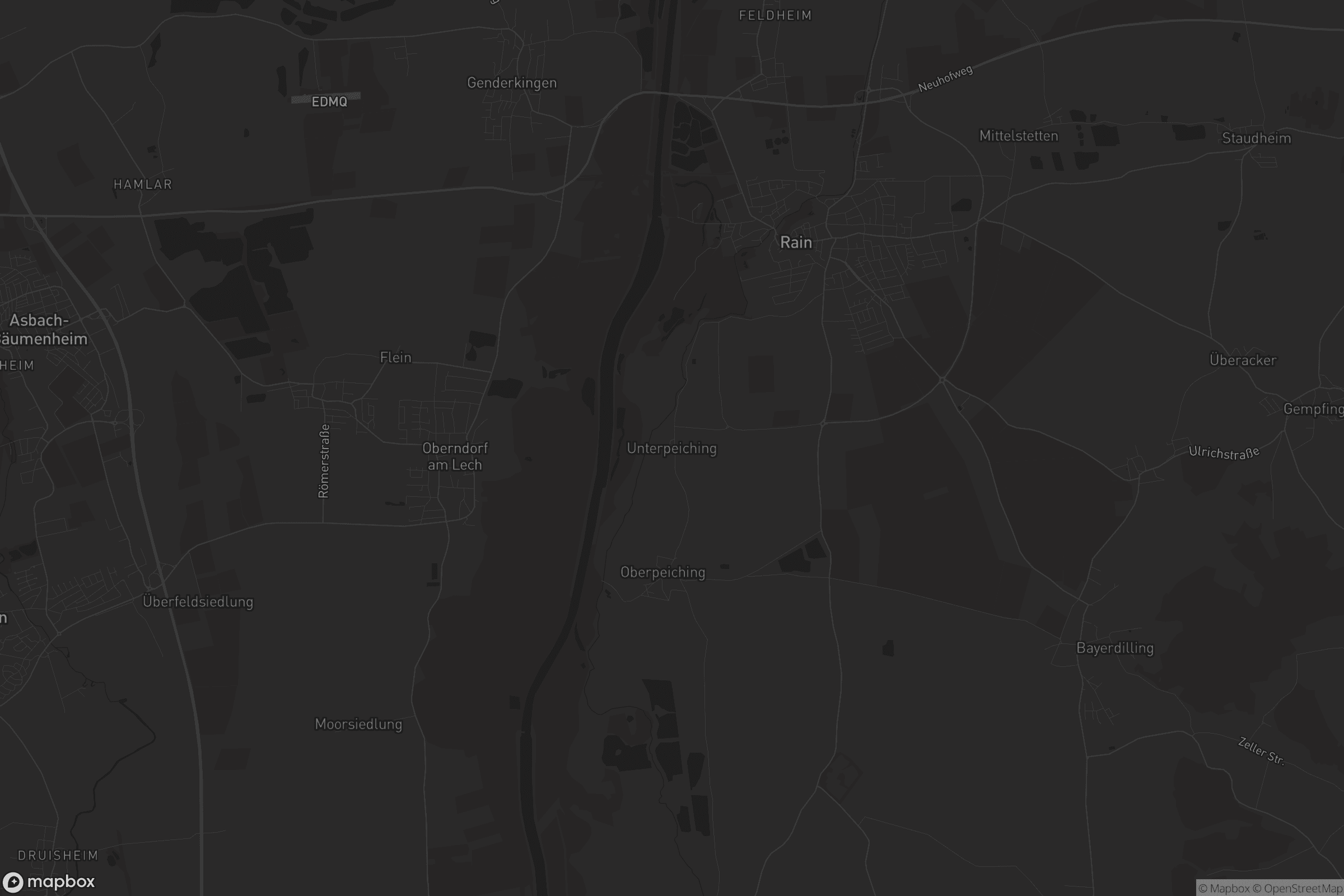 Karte von Unterpeiching