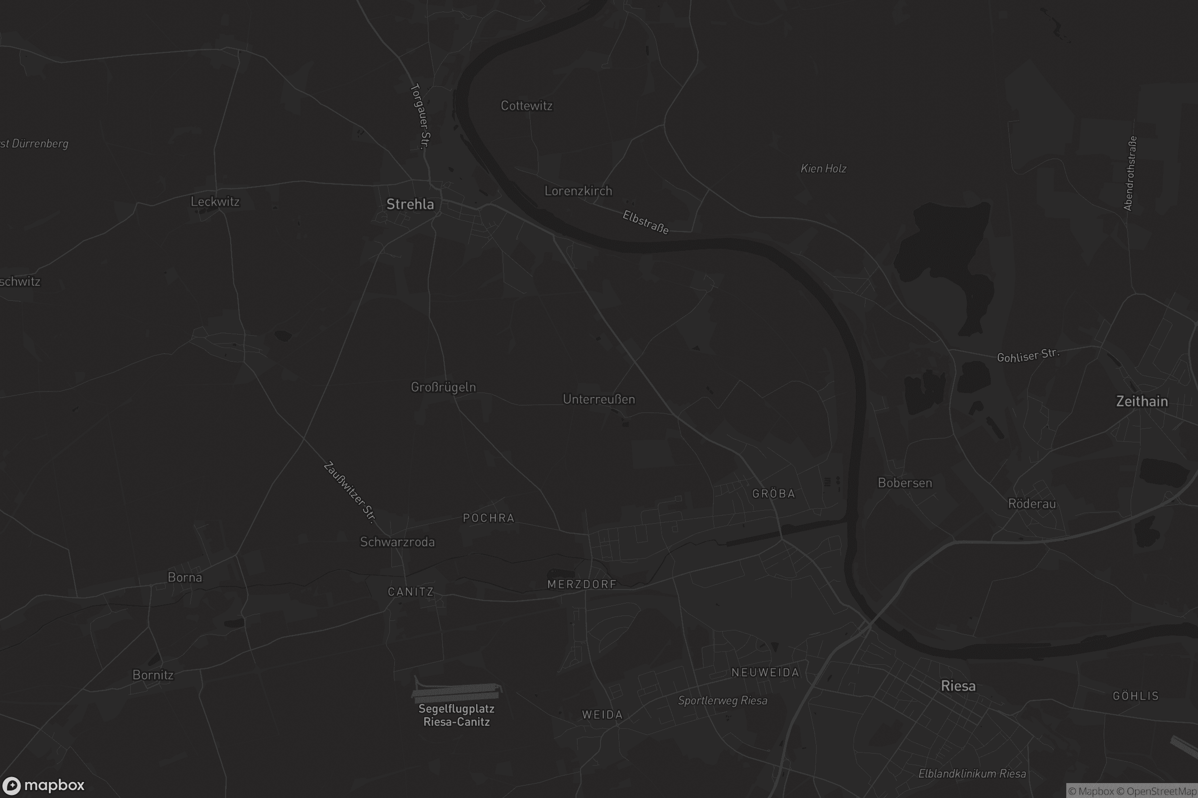 Karte von Unterreußen