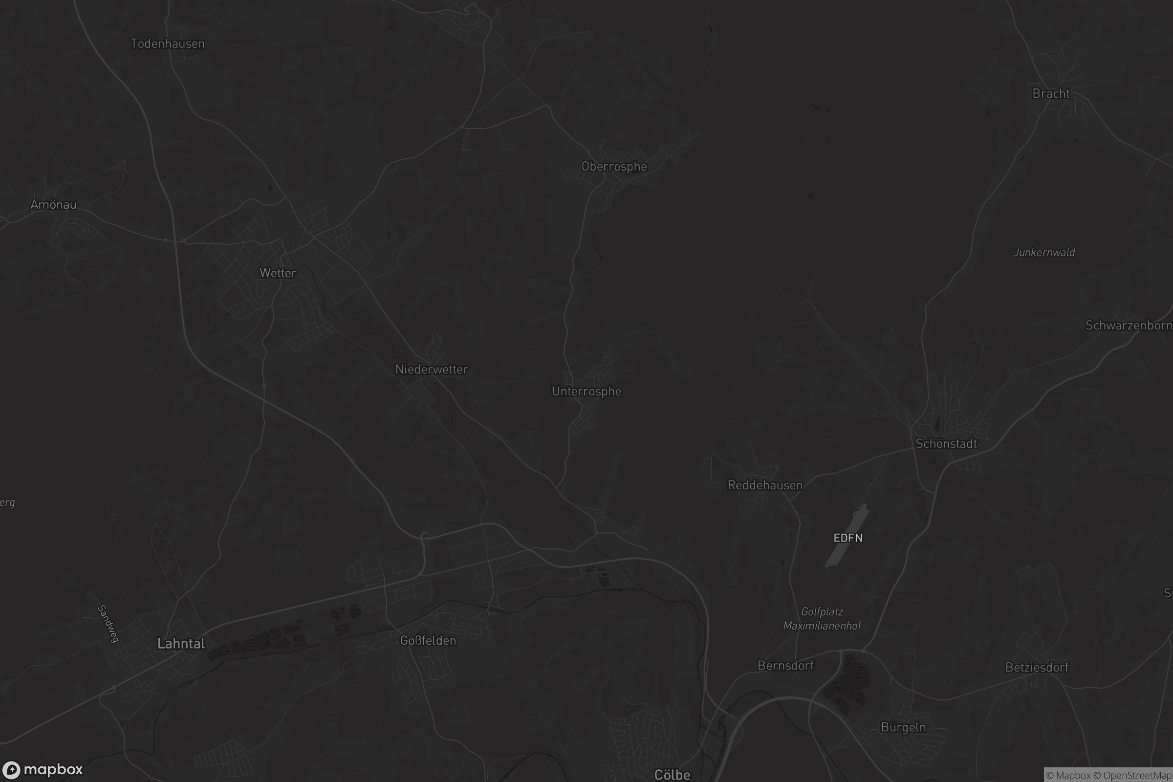 Karte von Unterrosphe