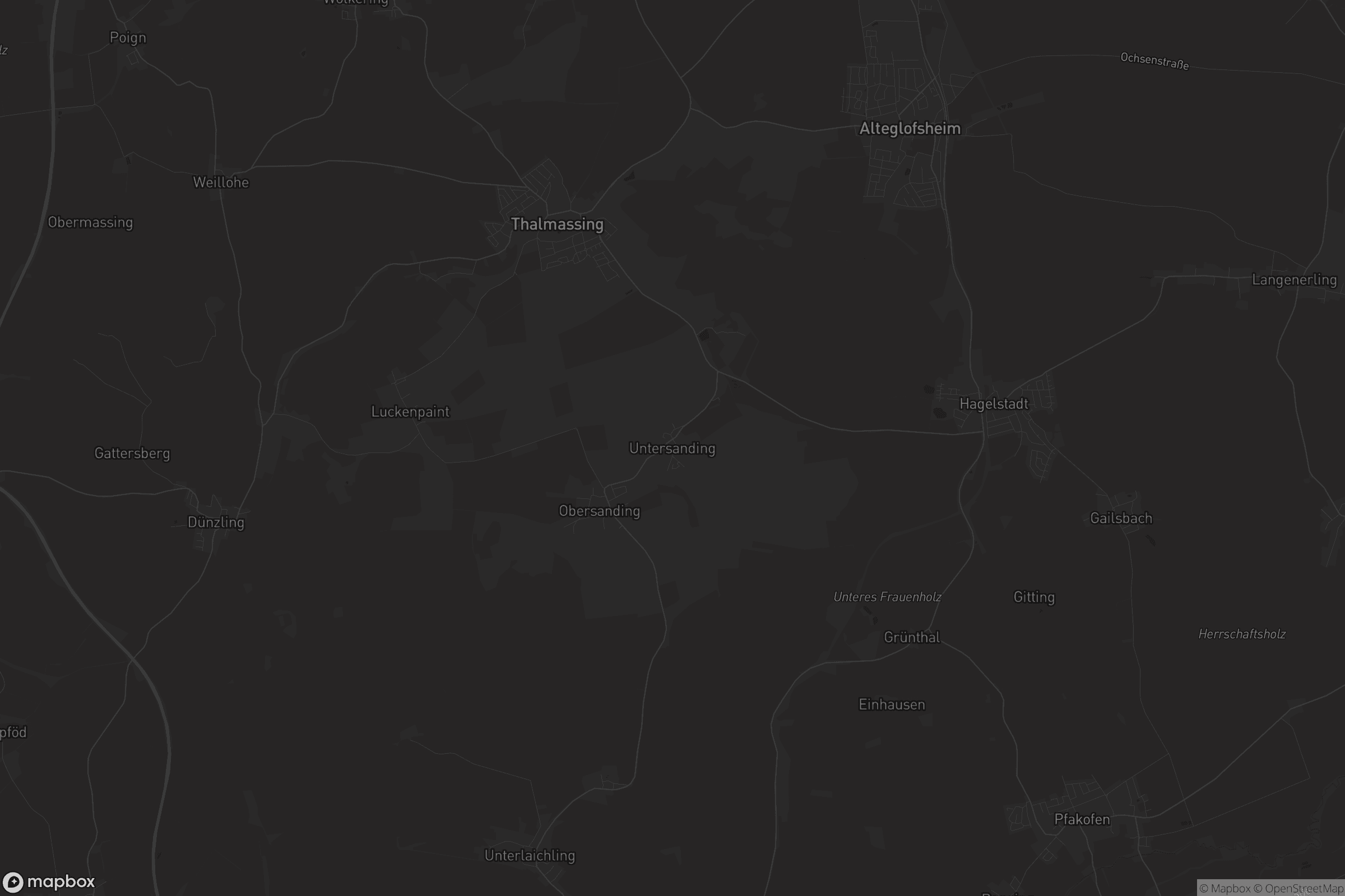 Karte von Untersanding