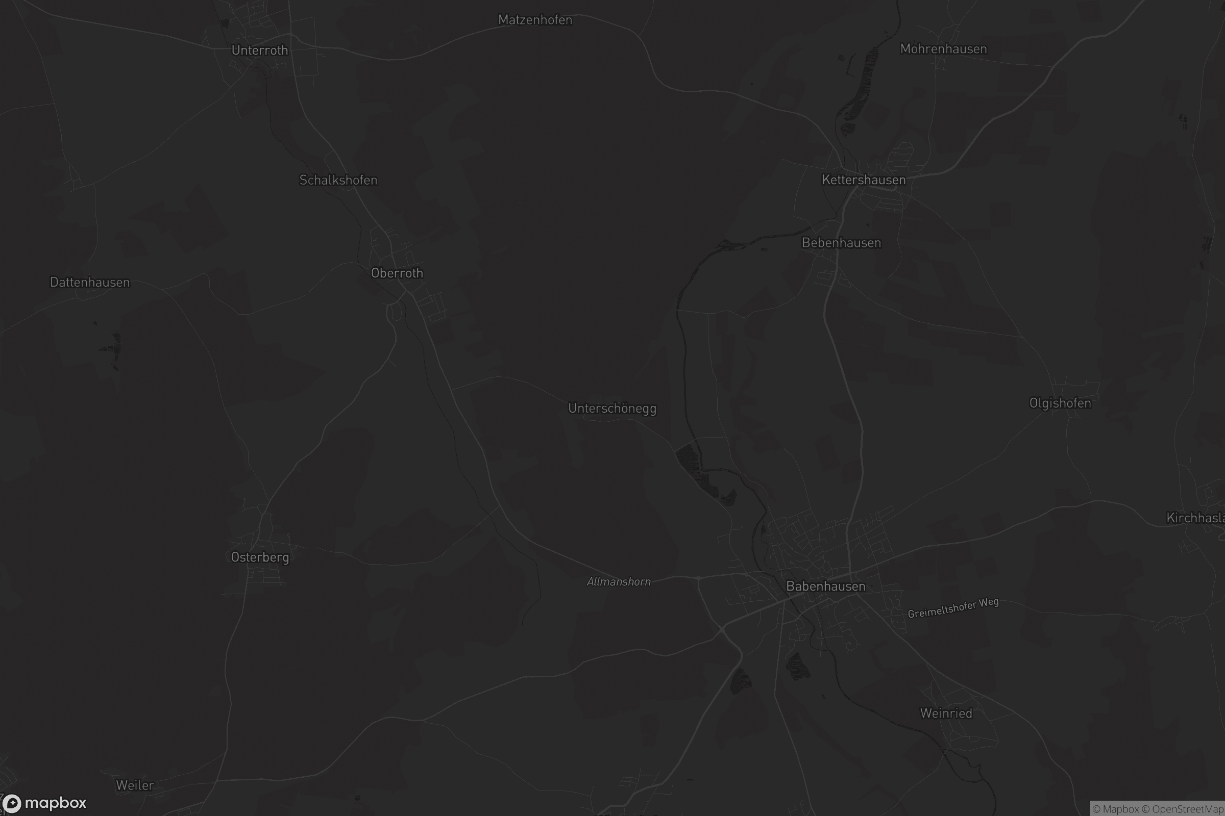 Karte von Unterschönegg