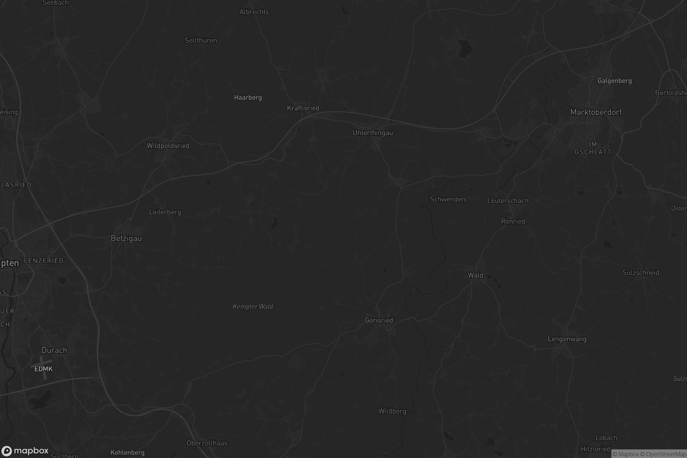 Karte von Unterthingau (VGem)