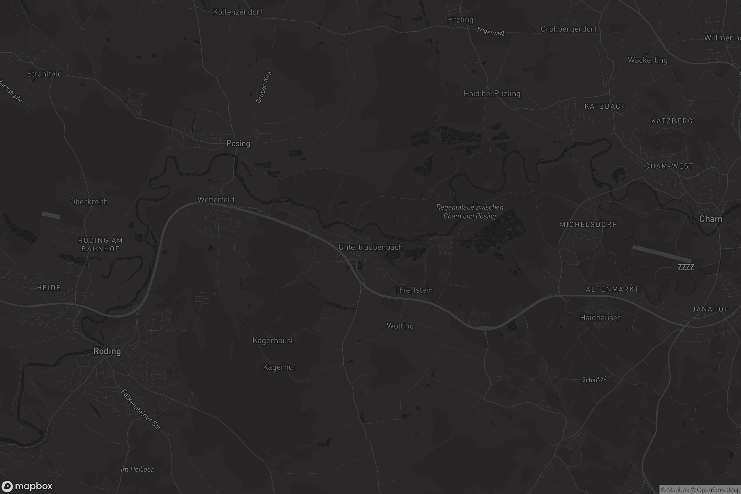 Karte von Untertraubenbach