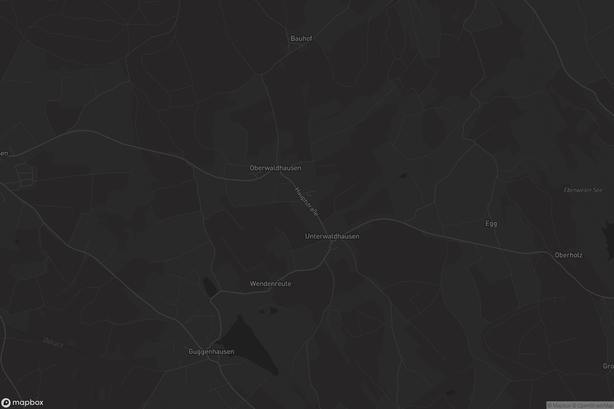 Karte von Unterwaldhausen