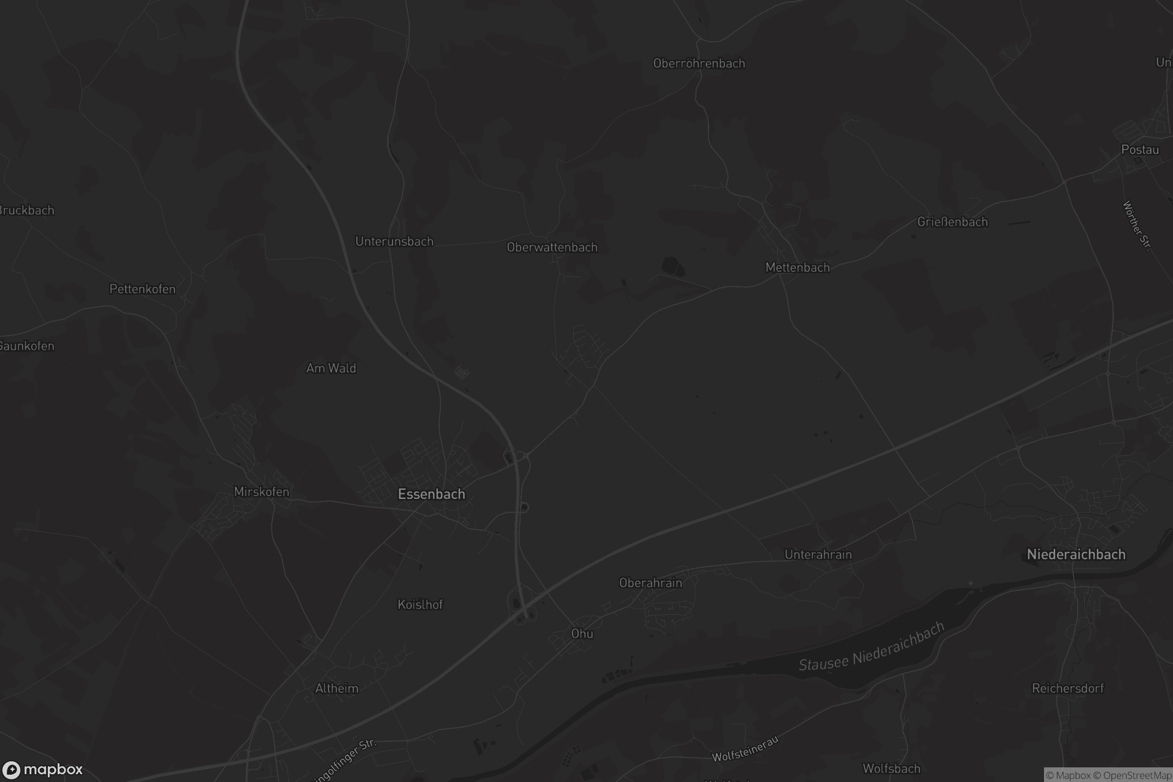 Karte von Unterwattenbach