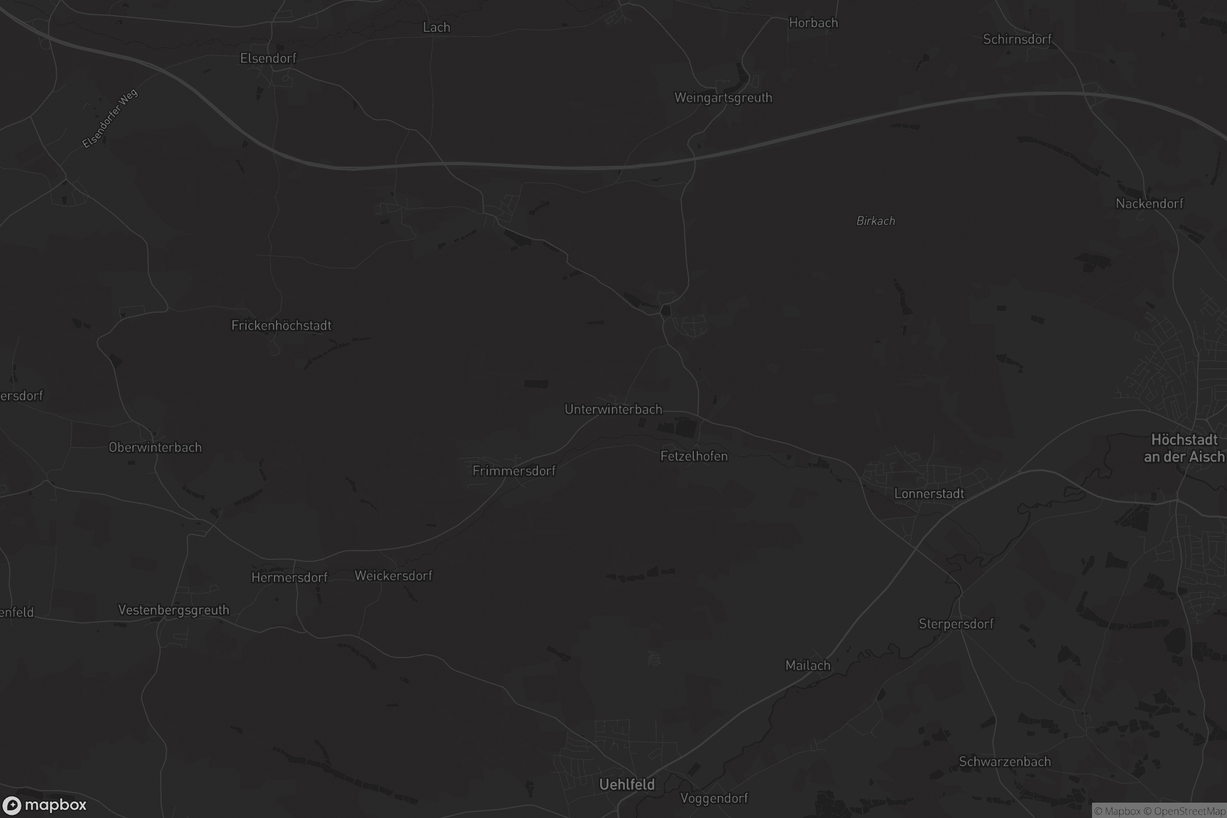 Karte von Unterwinterbach