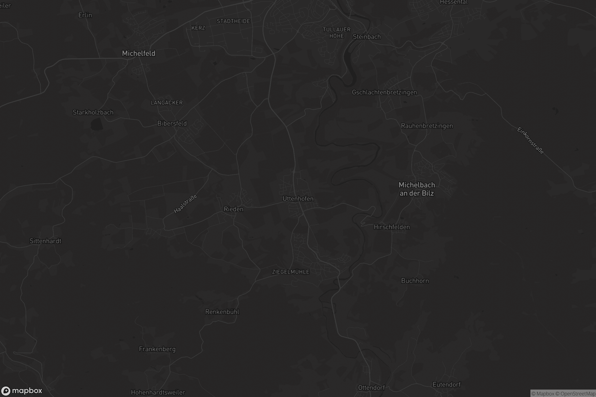 Karte von Uttenhofen