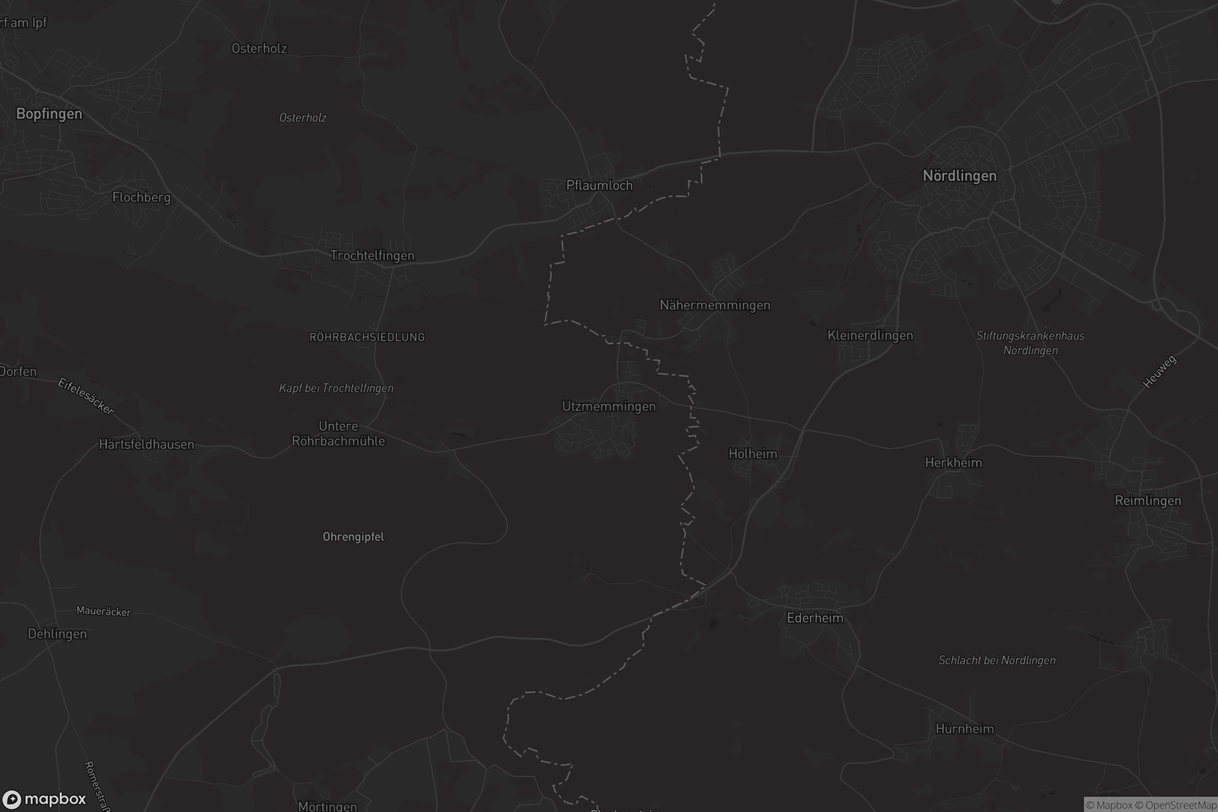 Karte von Utzmemmingen