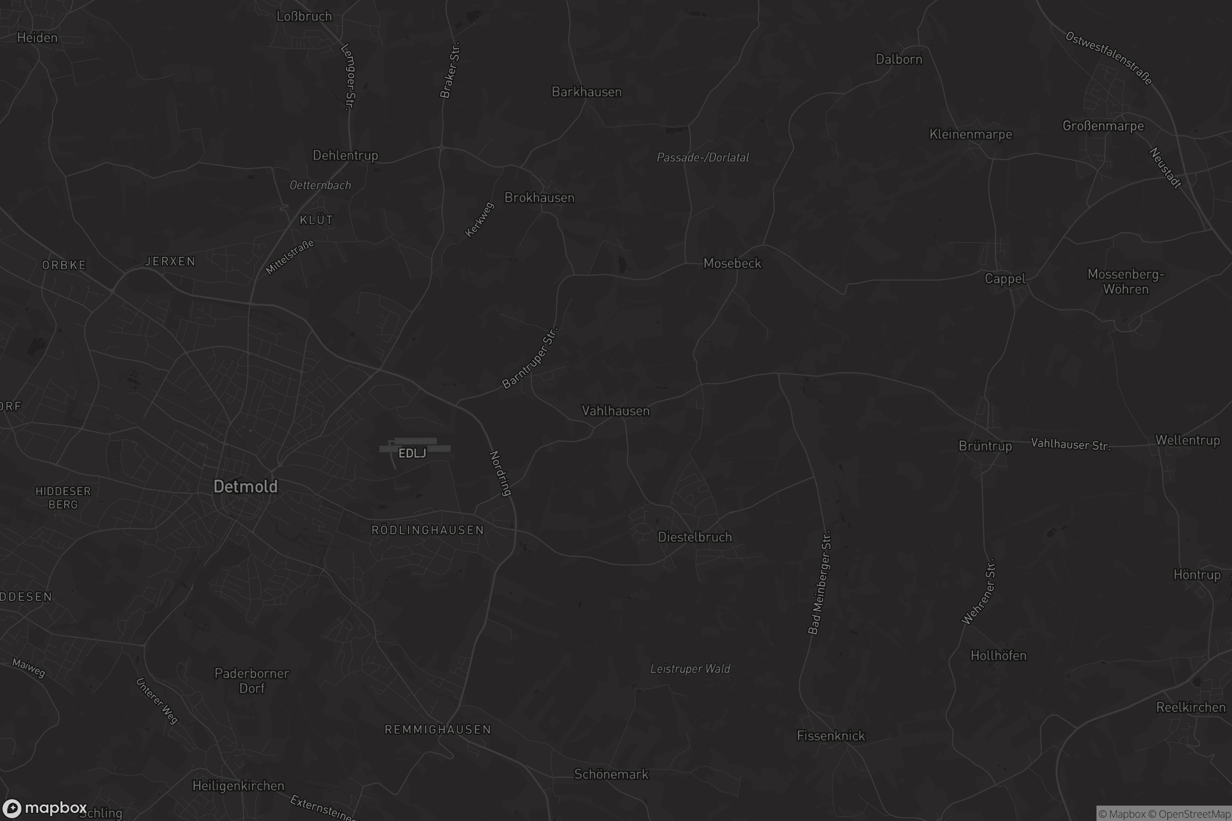 Karte von Vahlhausen