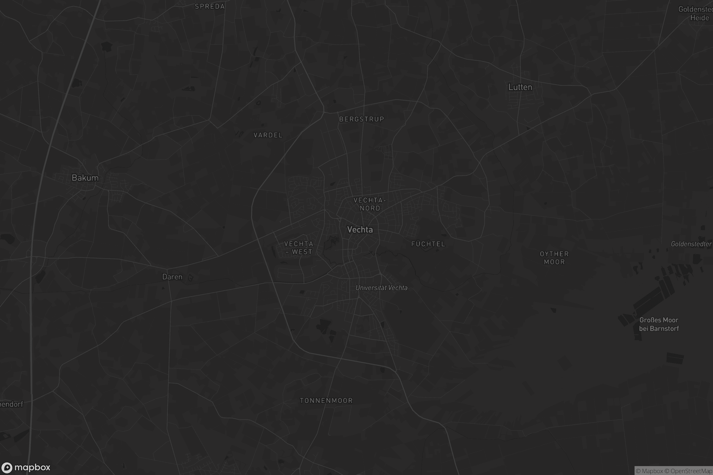 Karte von Vechta-Innenstadt