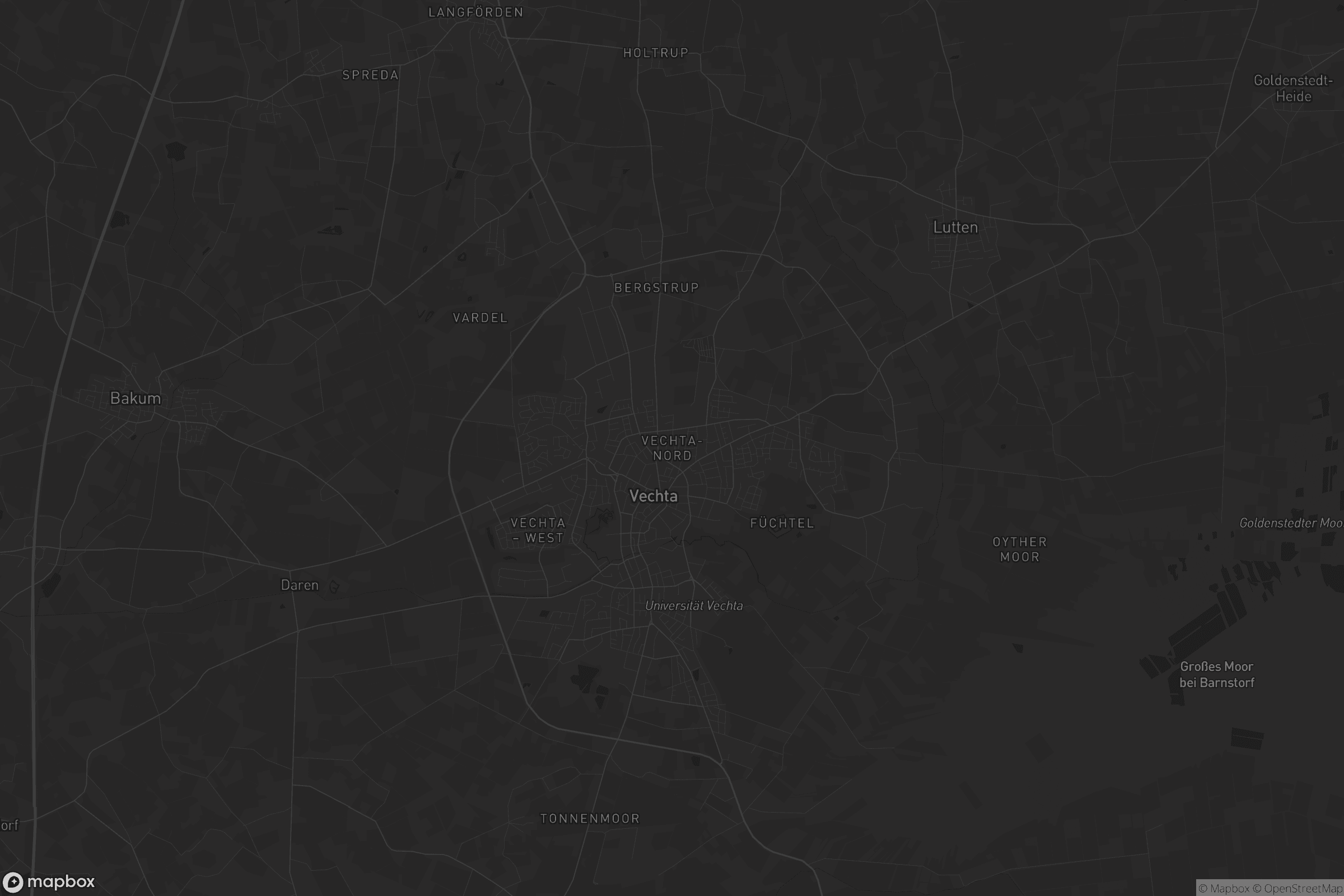 Karte von Vechta-Nord