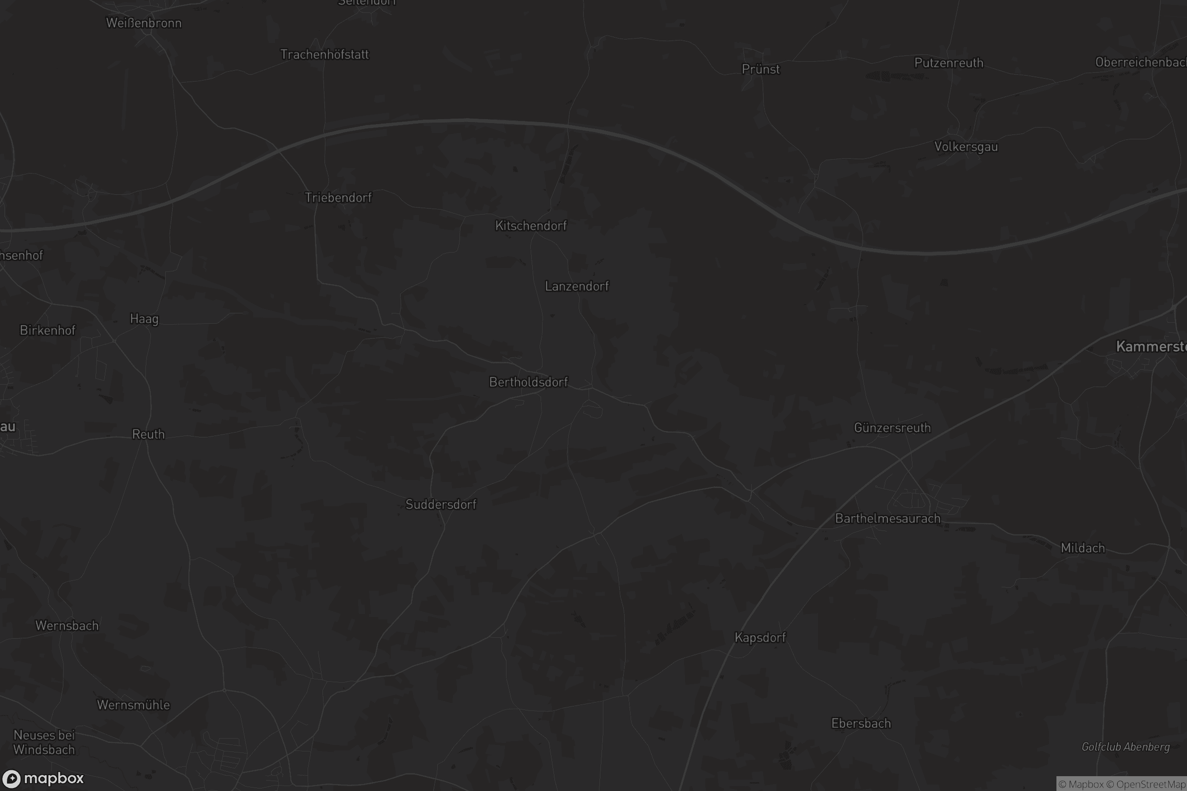 Karte von Veitsaurach