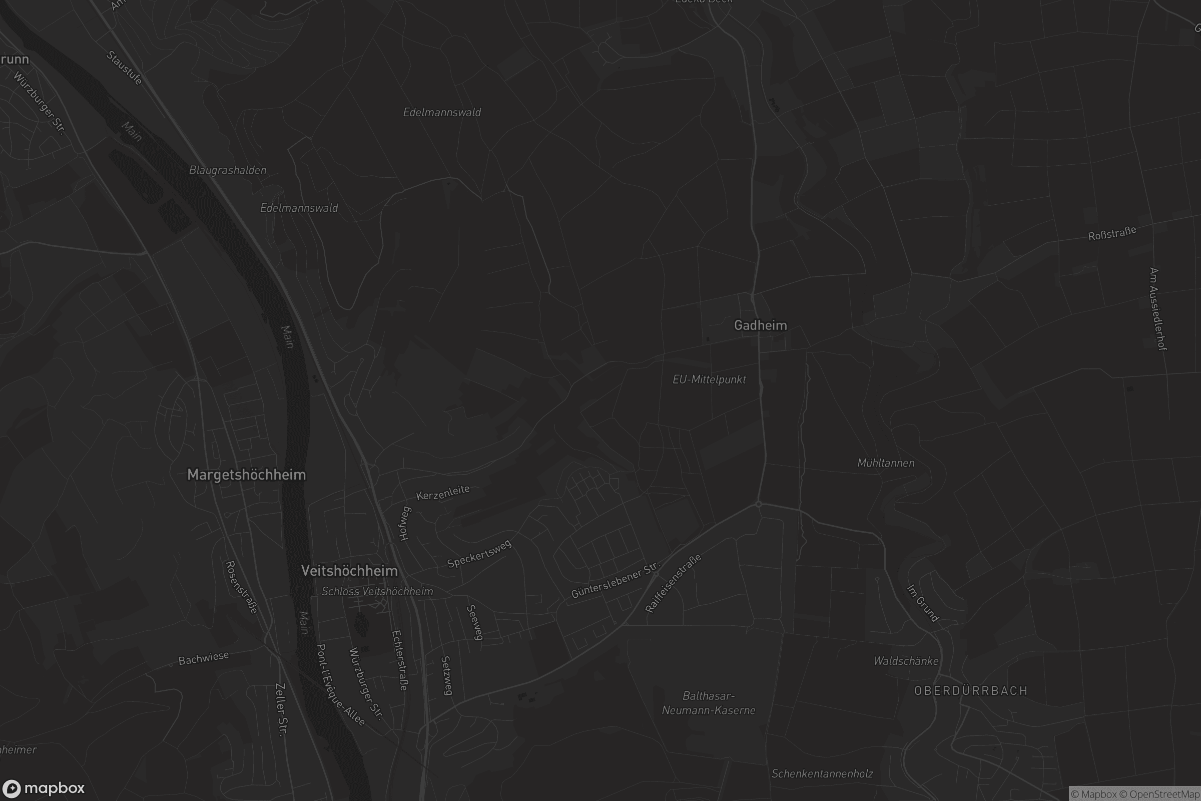 Karte von Veitshöchheim