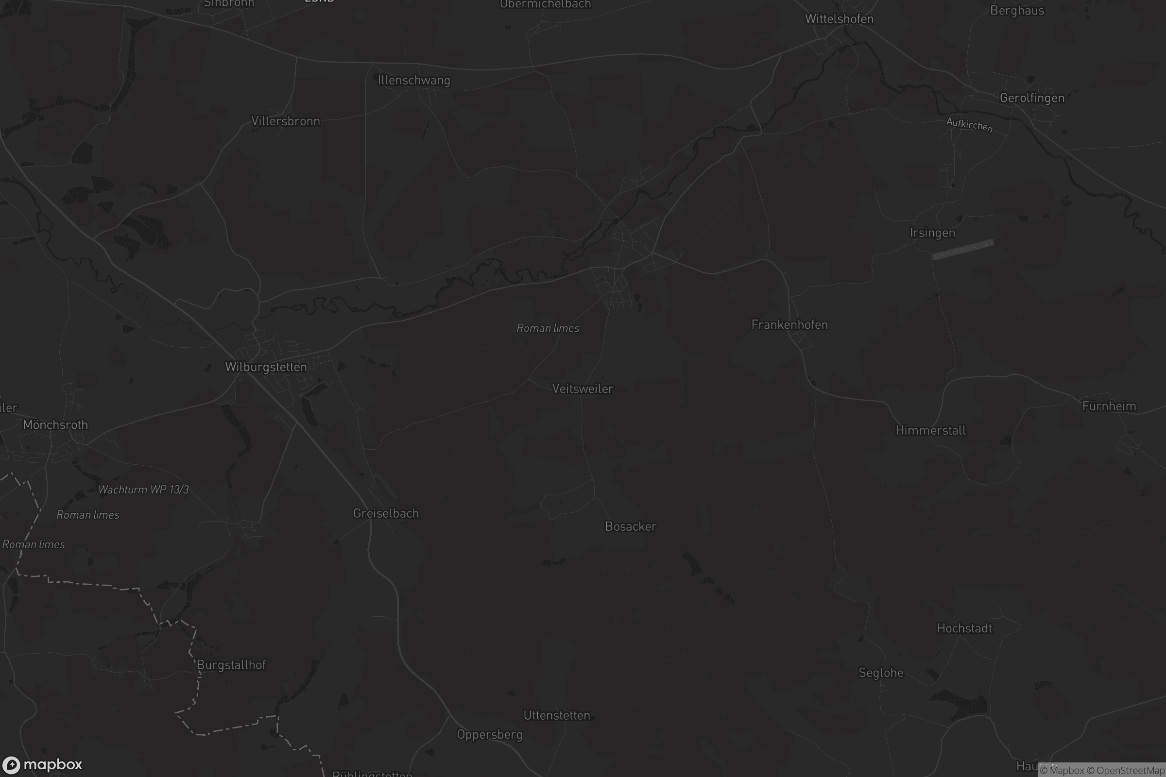 Karte von Veitsweiler