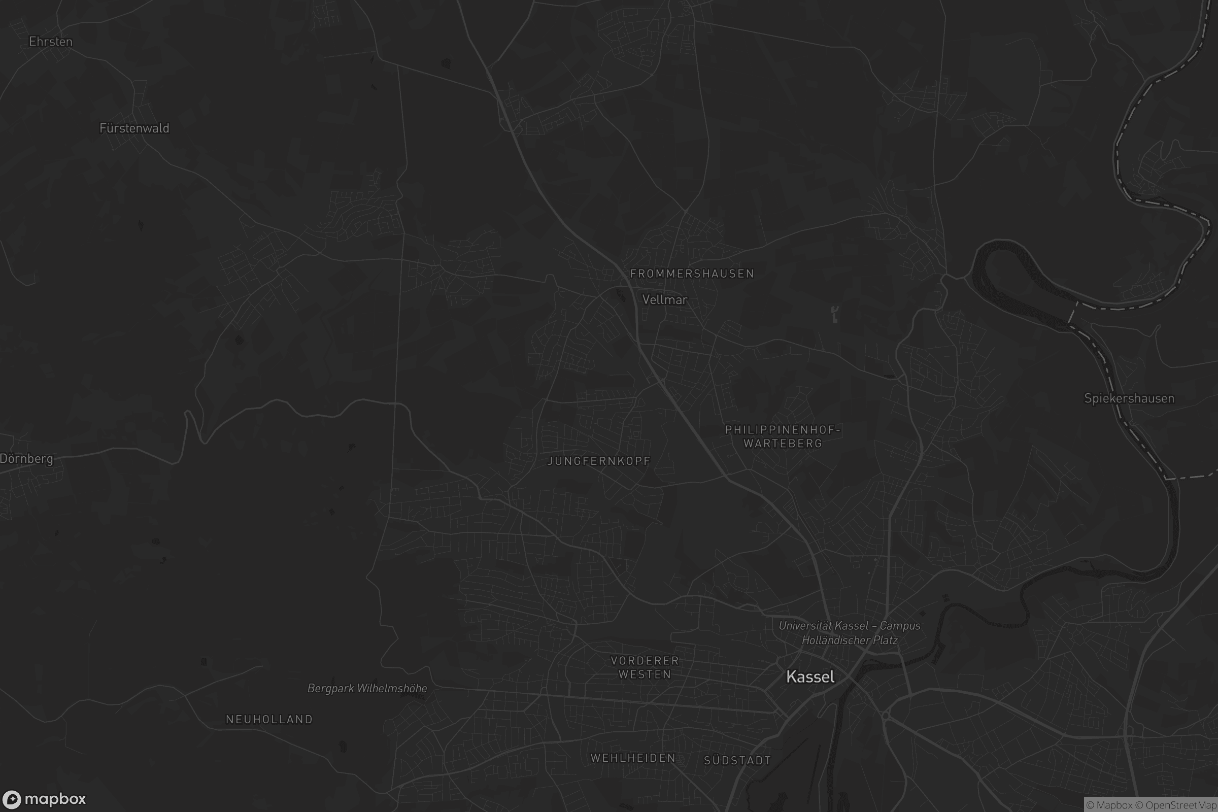 Karte von Vellmar-West