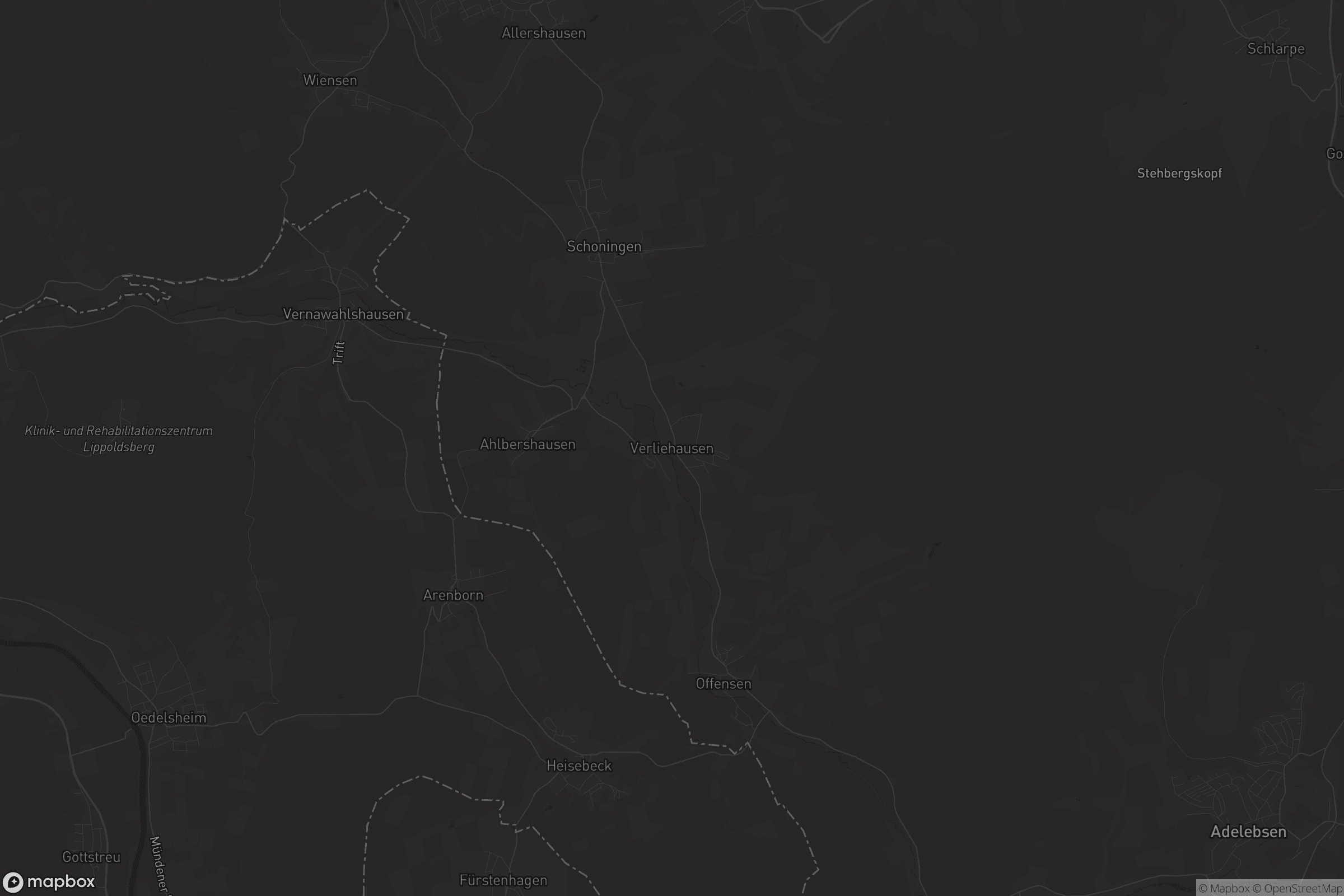 Karte von Verliehausen