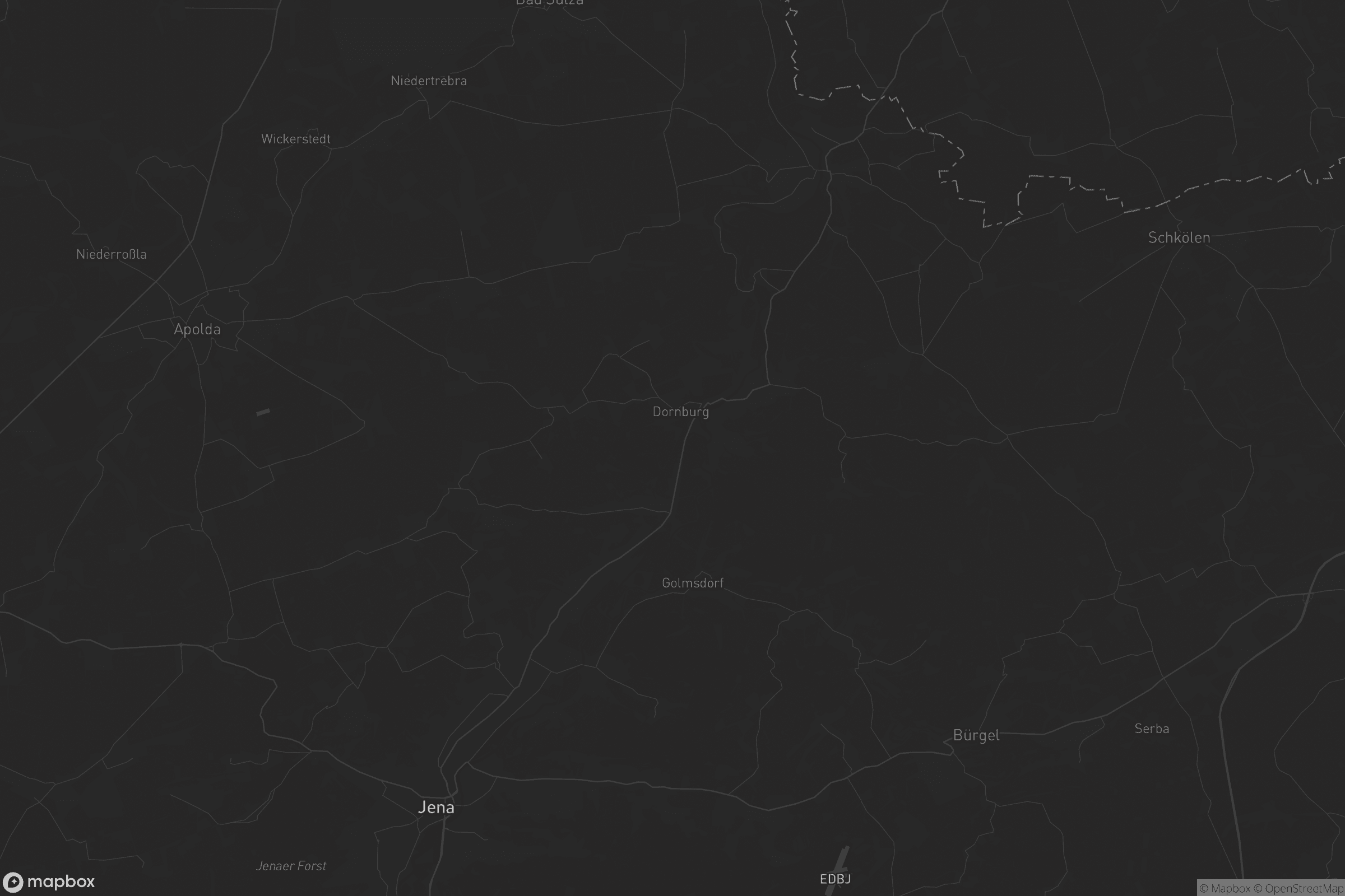 Karte von Verwaltungsgemeinschaft Dornburg-Camburg