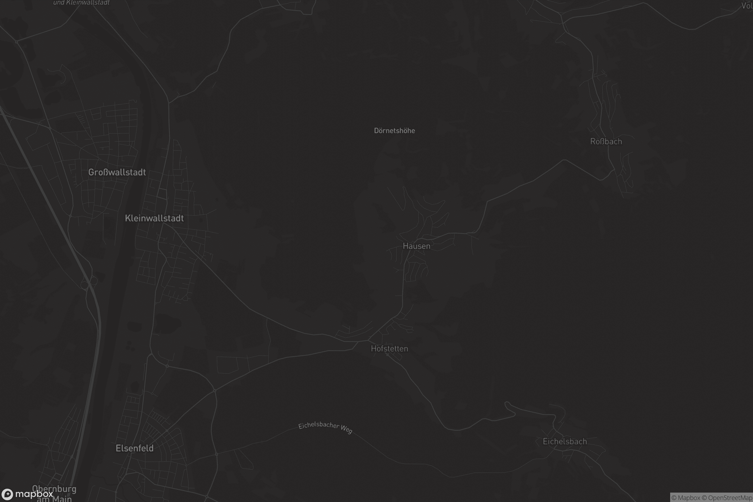 Karte von Verwaltungsgemeinschaft Kleinwallstadt