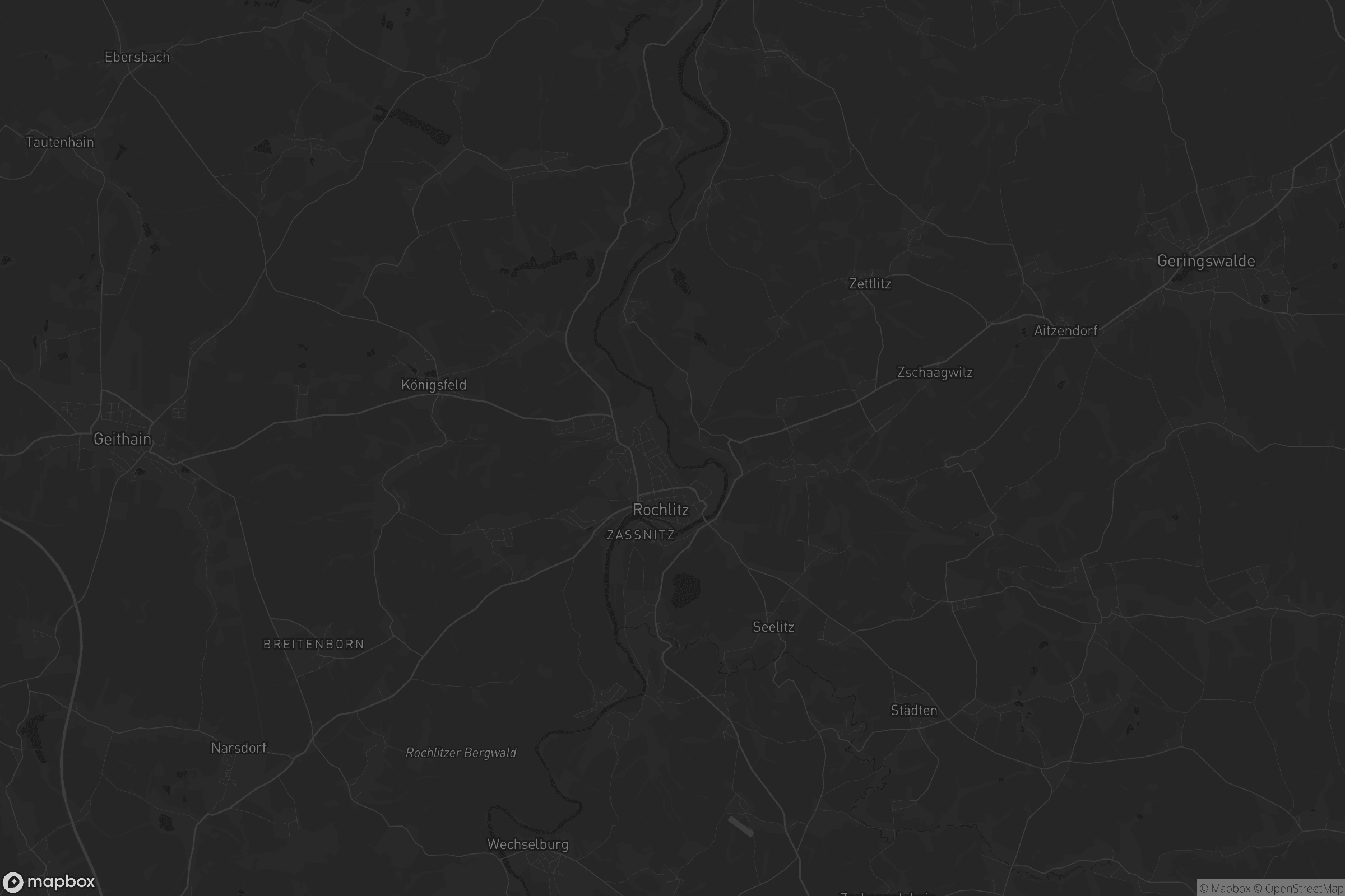 Karte von Verwaltungsgemeinschaft Rochlitz