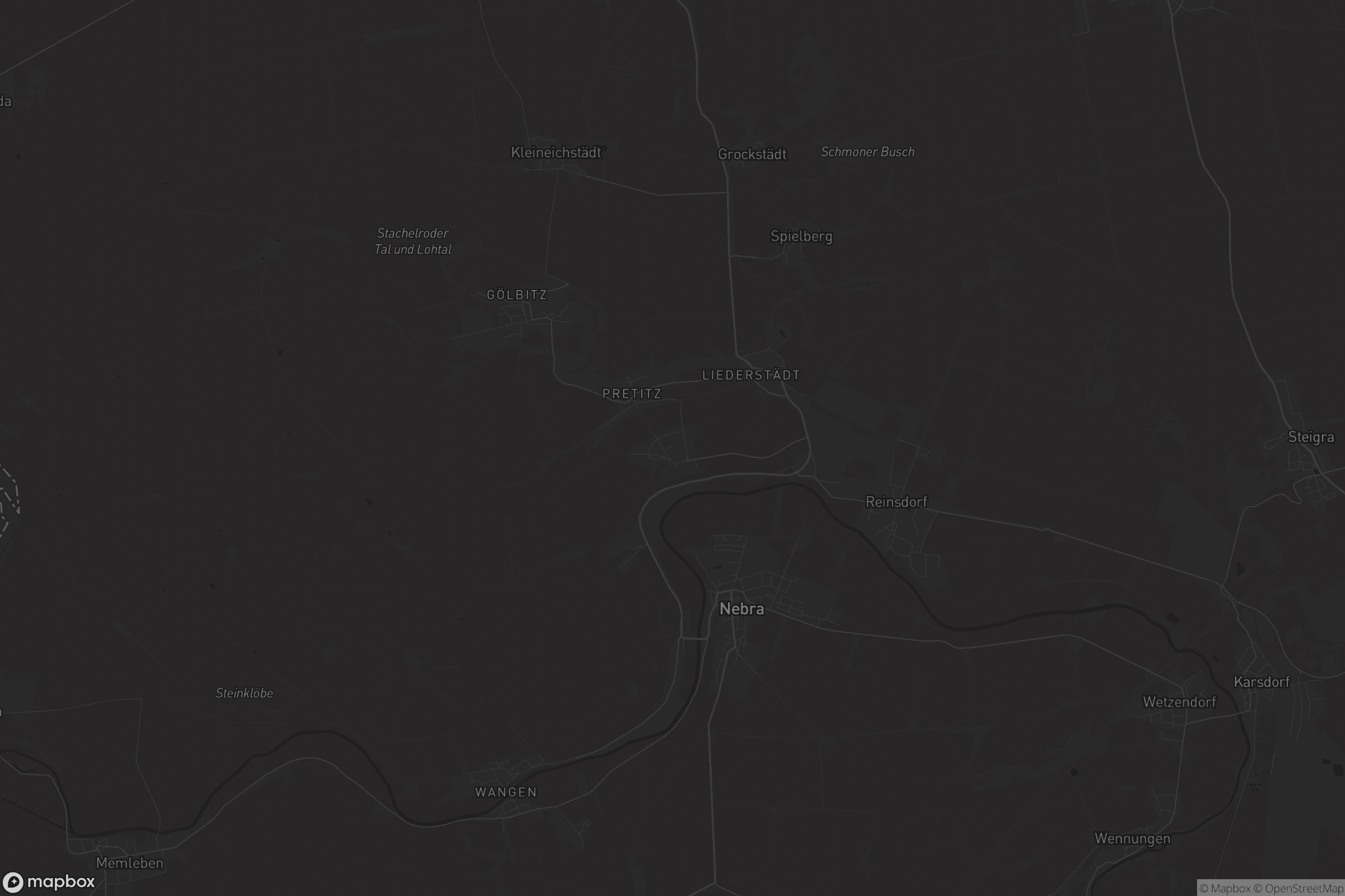 Karte von Vitzenburg