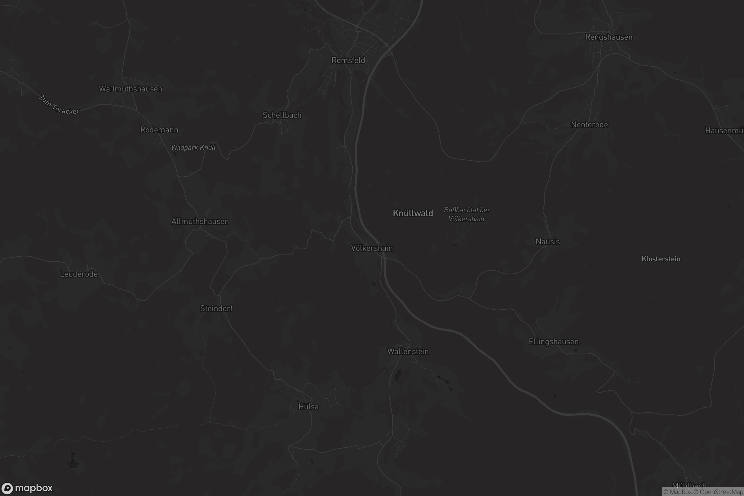 Karte von Völkershain