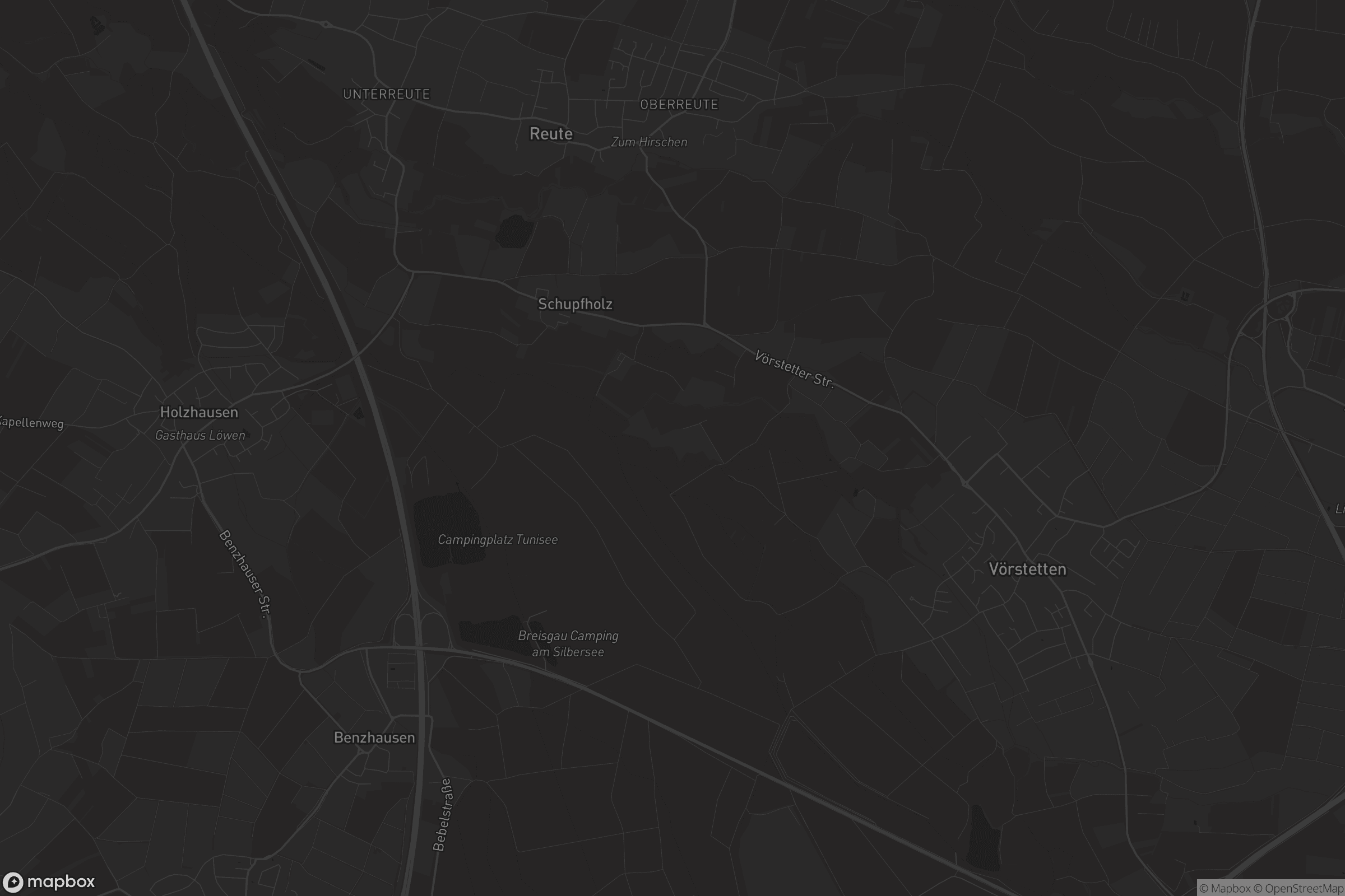 Karte von Vörstetten