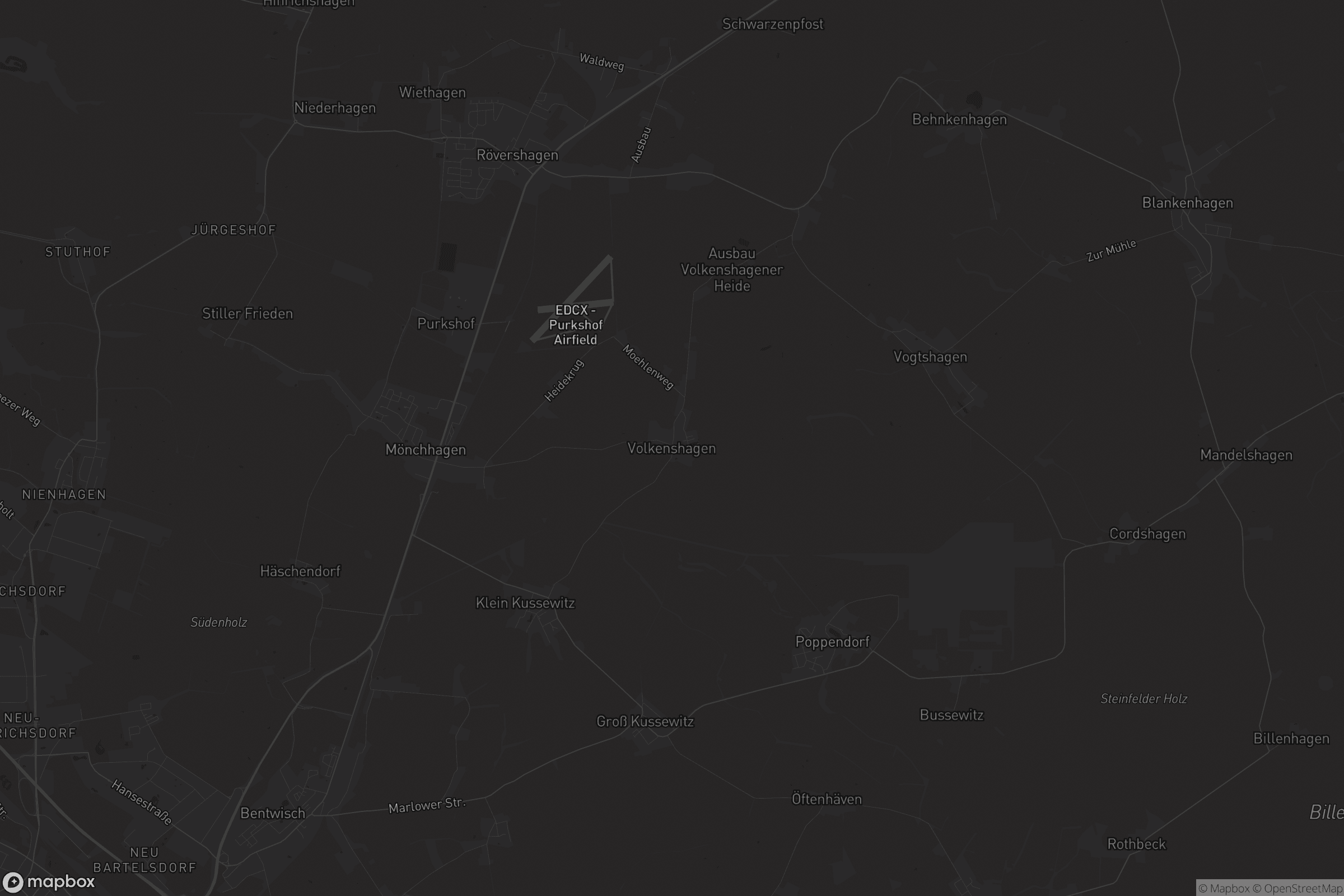 Karte von Volkenshagen