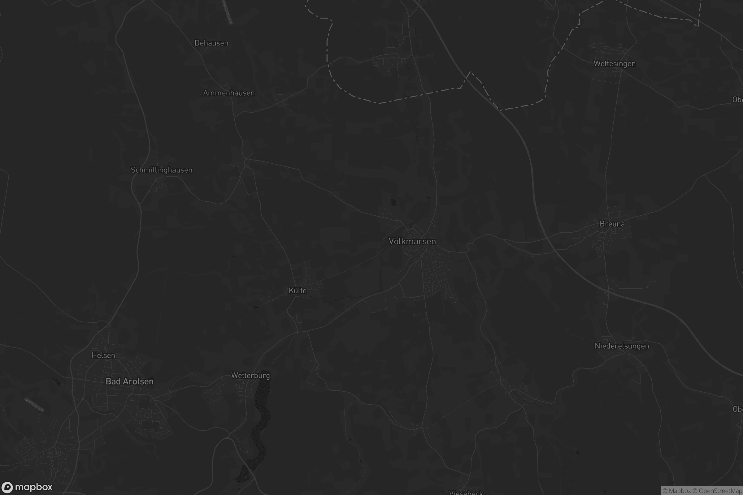 Karte von Volkmarsen