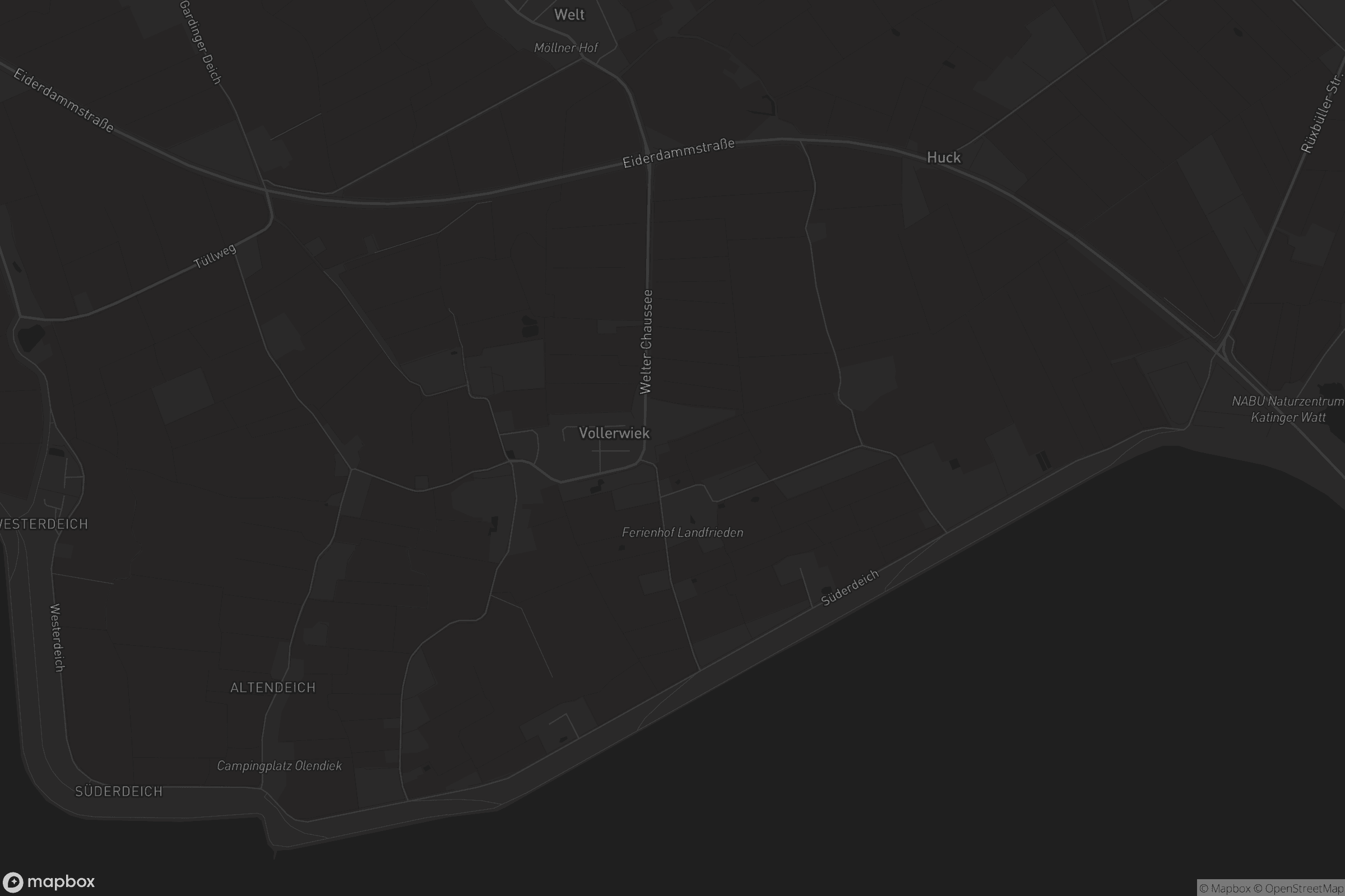 Karte von Vollerwiek