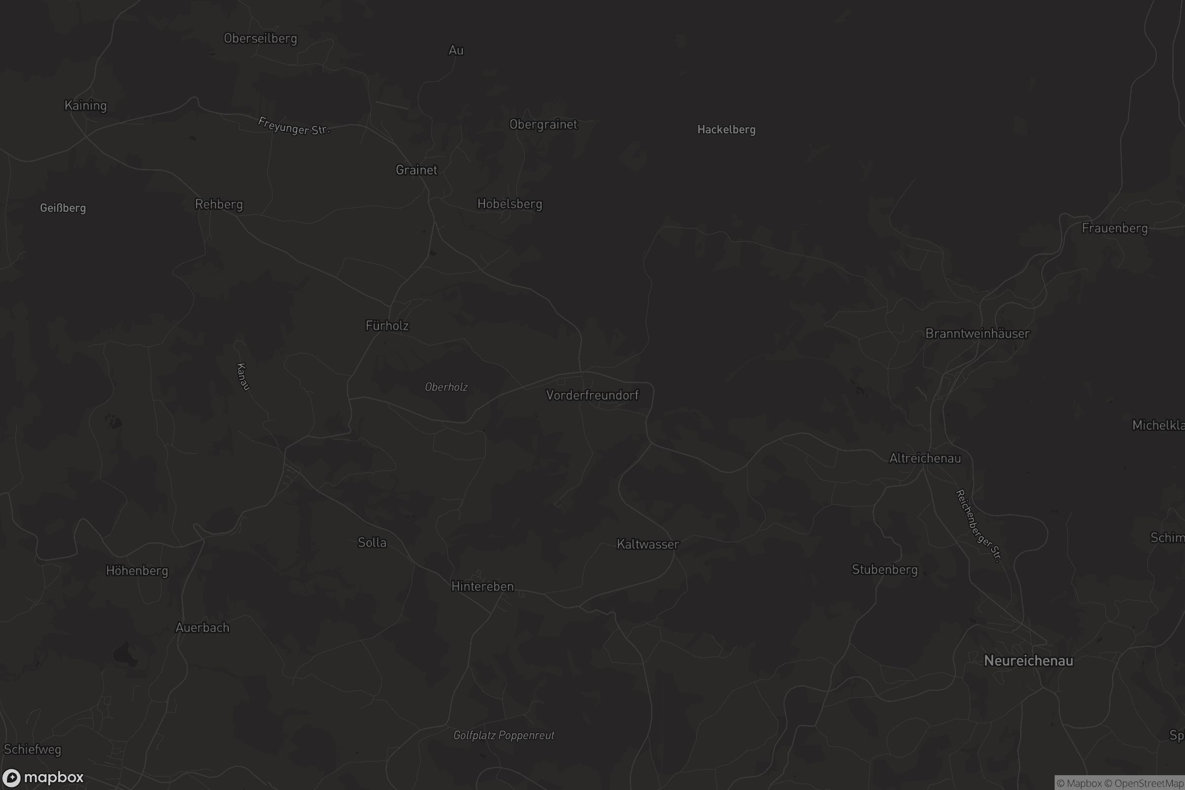 Karte von Vorderfreundorf