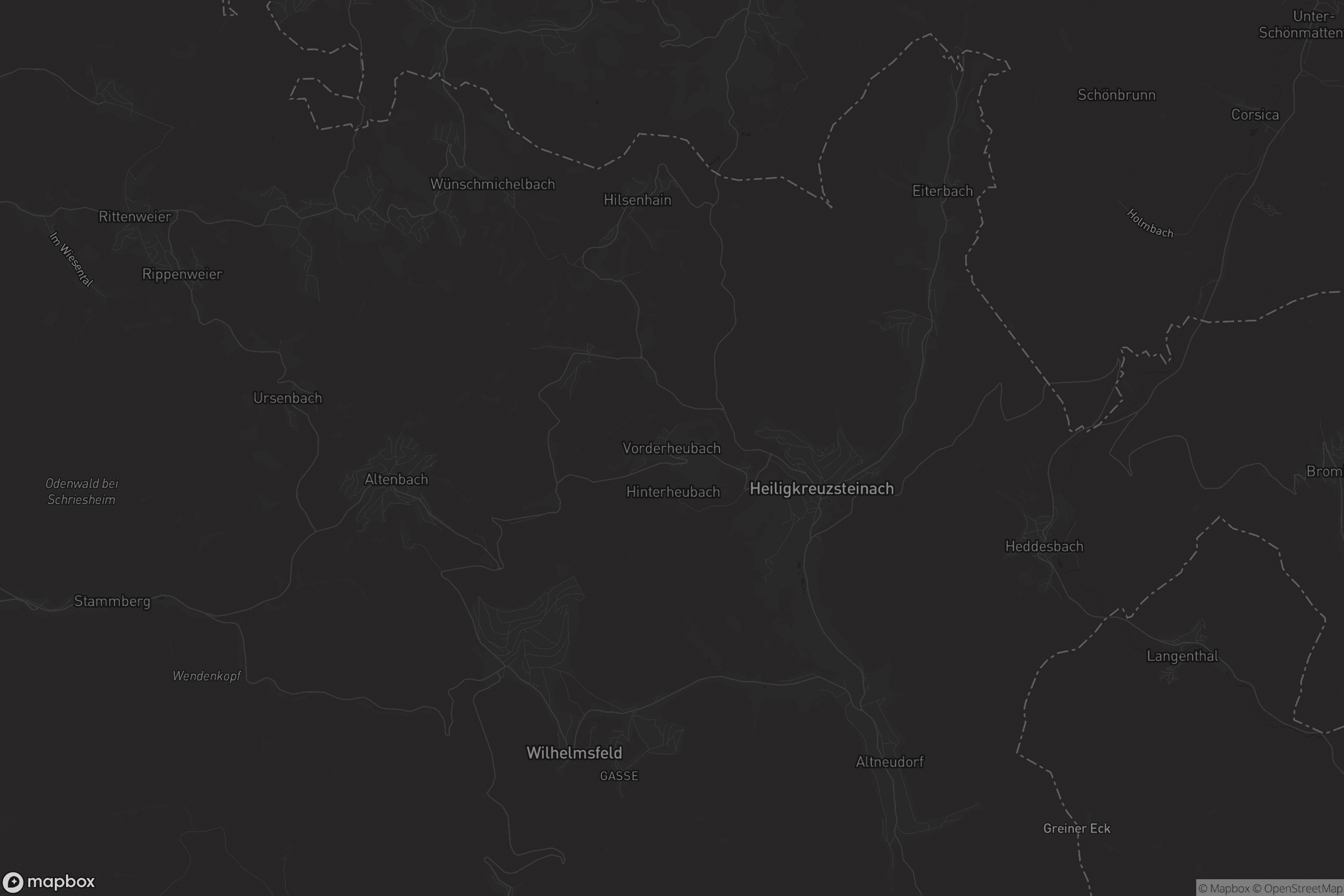 Karte von Vorderheubach