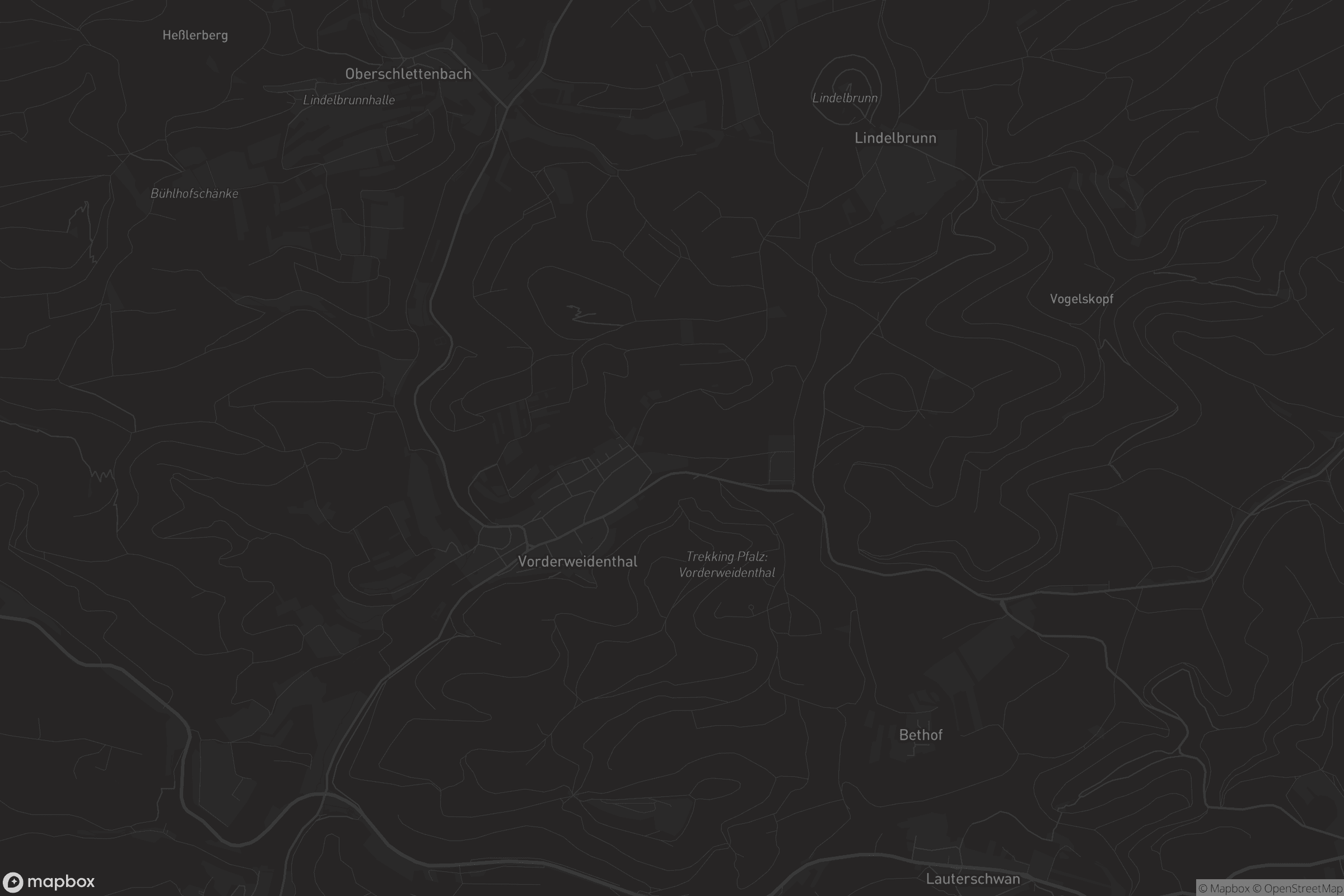 Karte von Vorderweidenthal