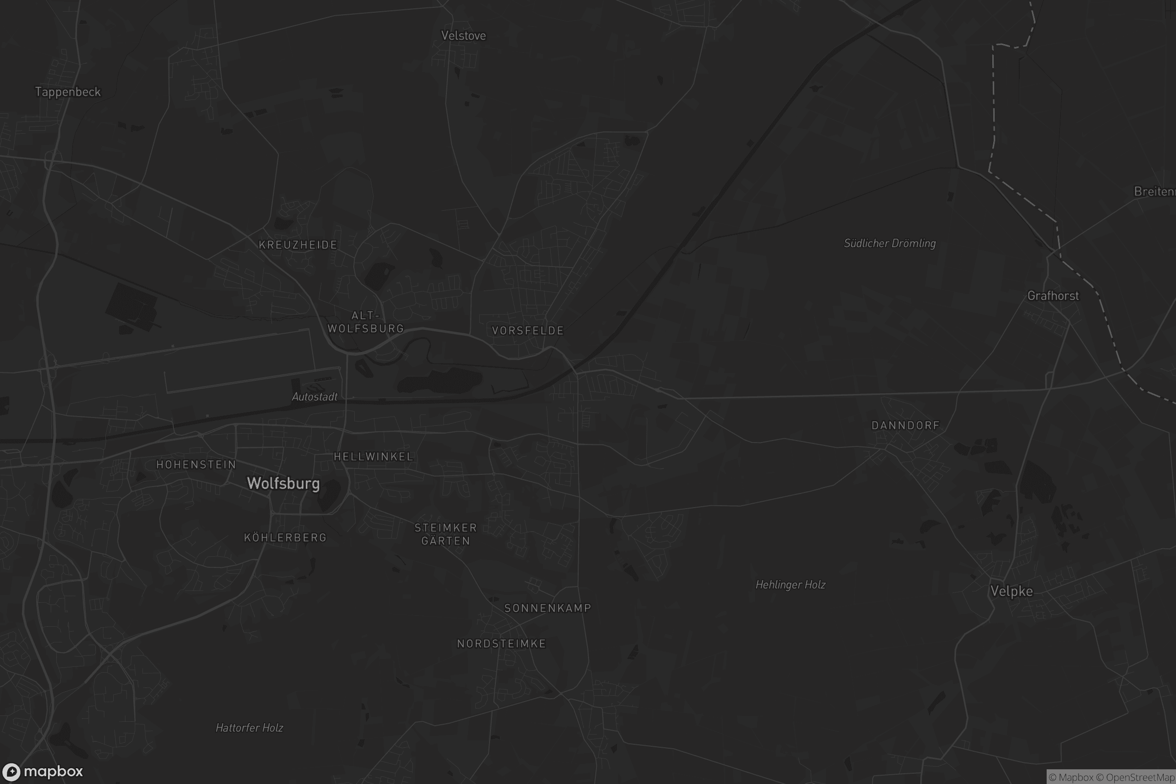 Karte von Vorsfelde-Süd