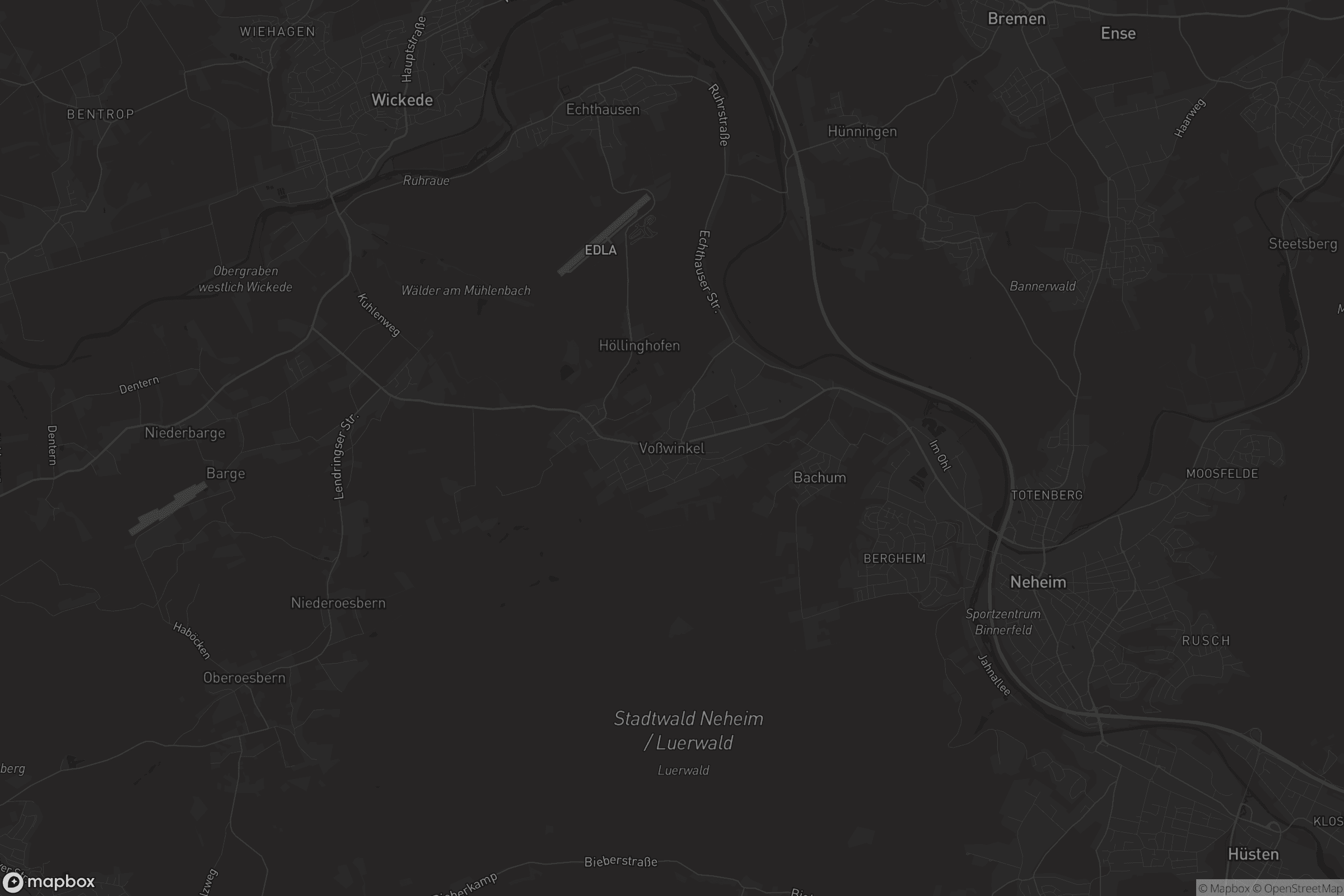 Karte von Voßwinkel