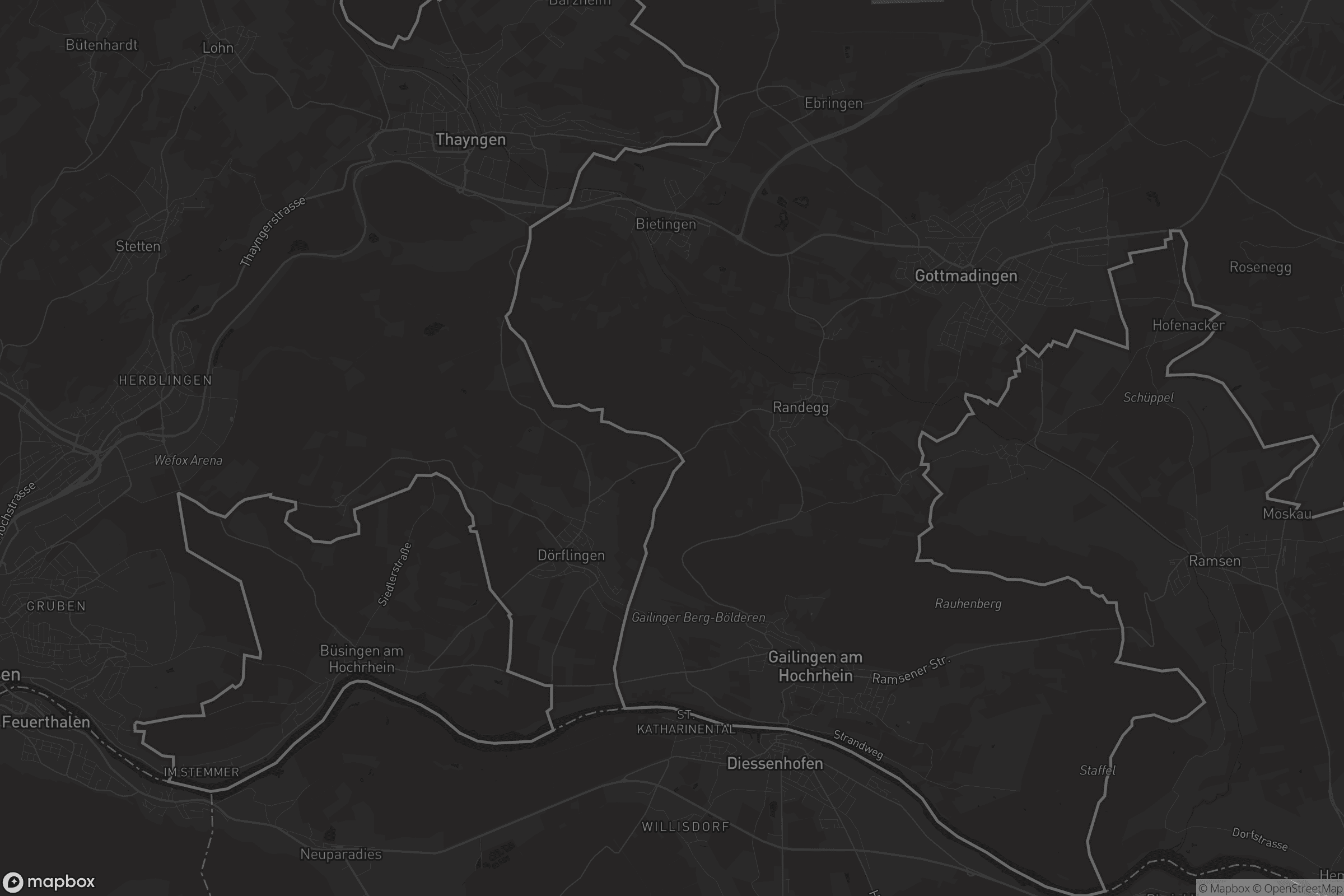 Karte von VVG der Gemeinde Gottmadingen
