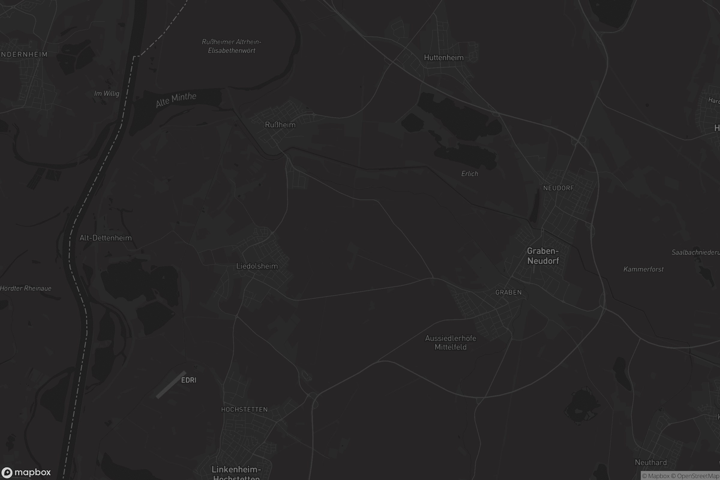 Karte von VVG der Gemeinde Graben-Neudorf