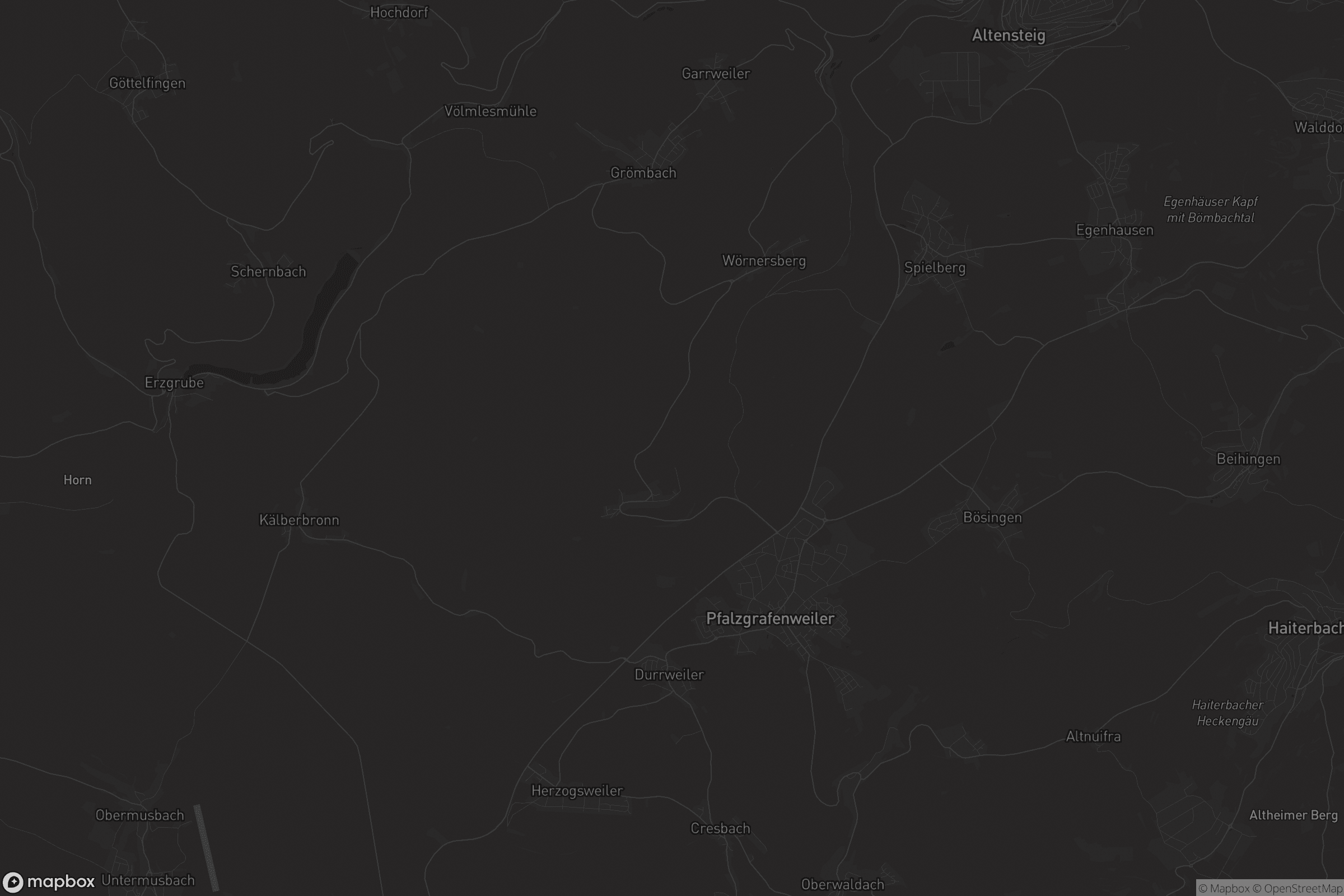 Karte von VVG der Gemeinde Pfalzgrafenweiler