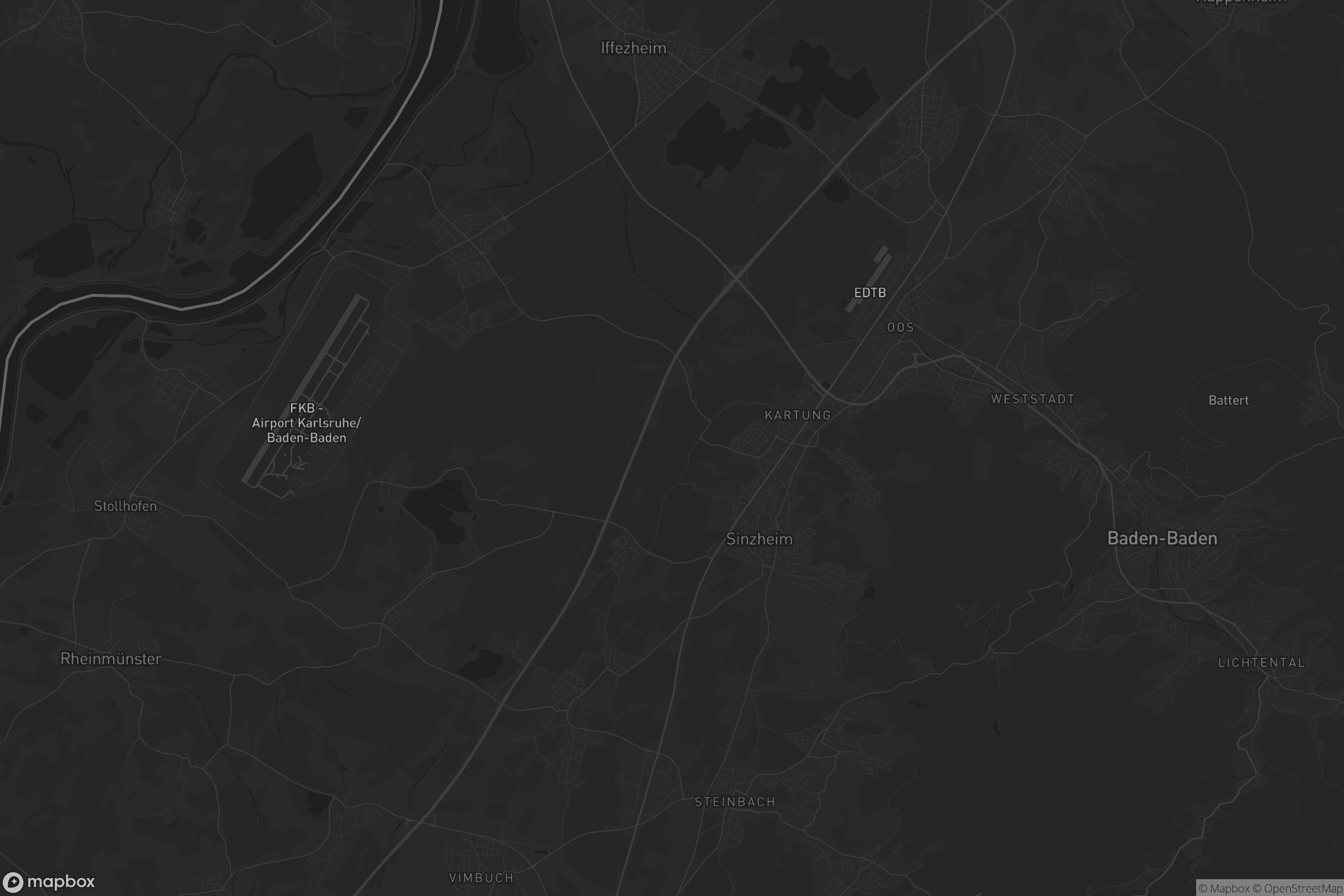 Karte von VVG der Gemeinde Sinzheim